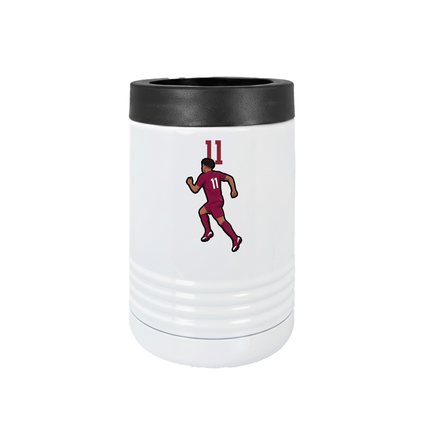 Beverage Holder — Number Top in White