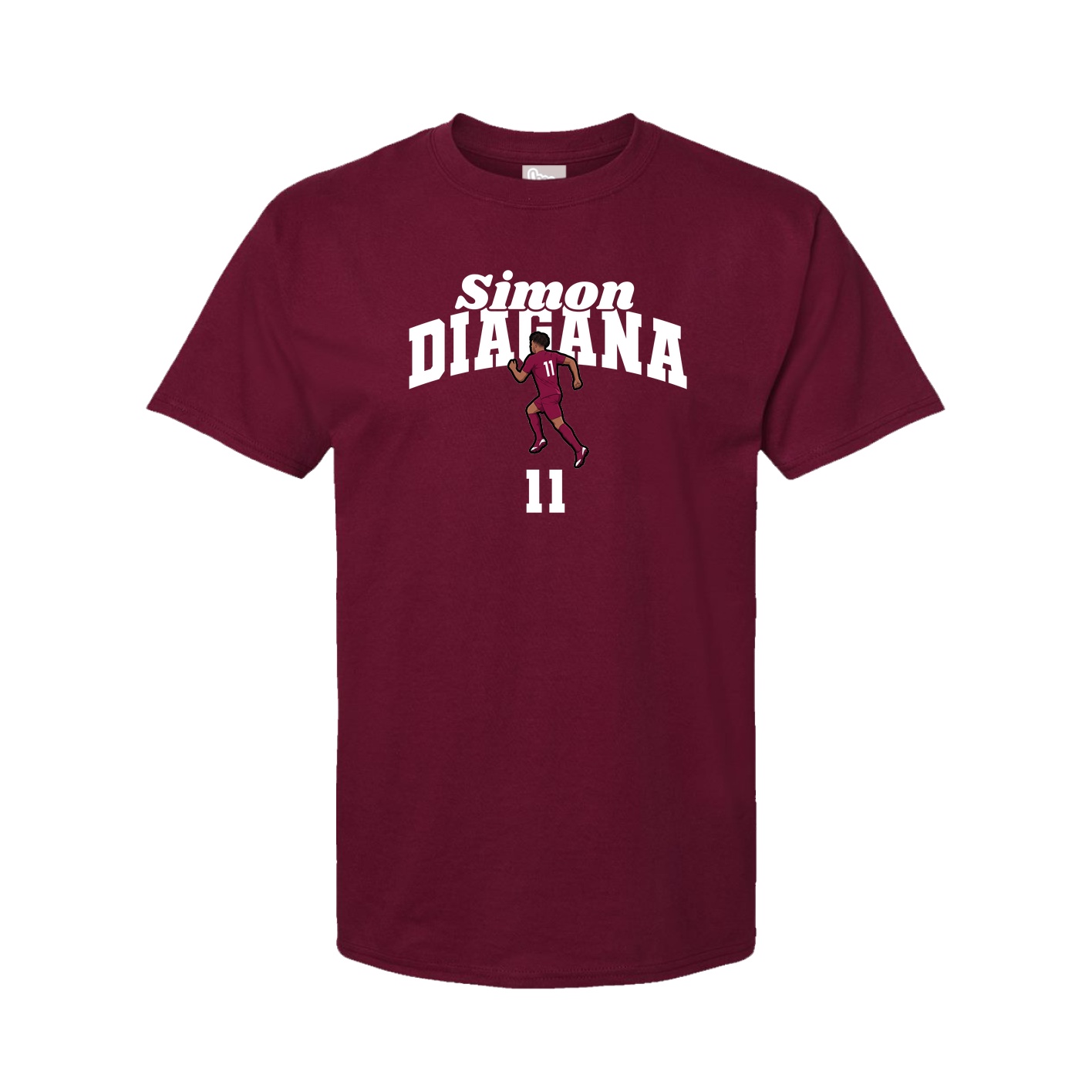 Tee — Signature Arch in Cardinal
