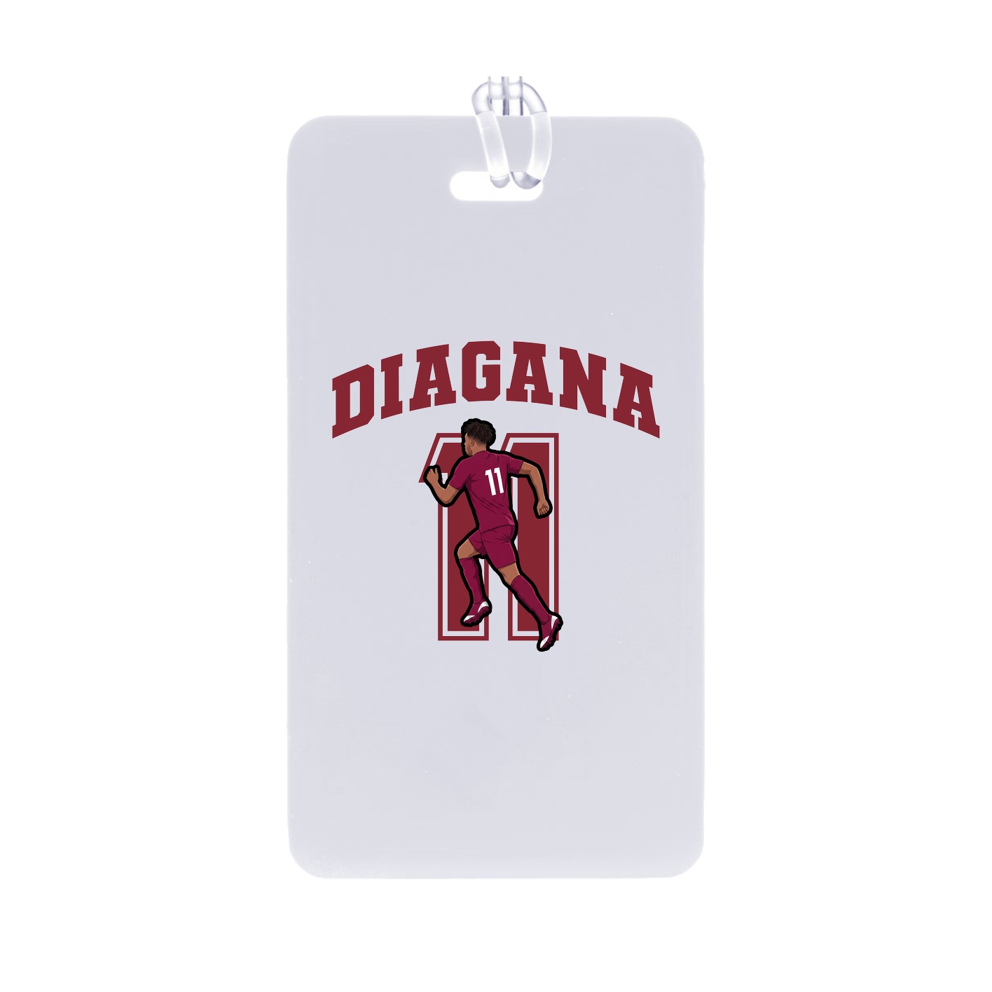 Bag Tag — Number in Classic