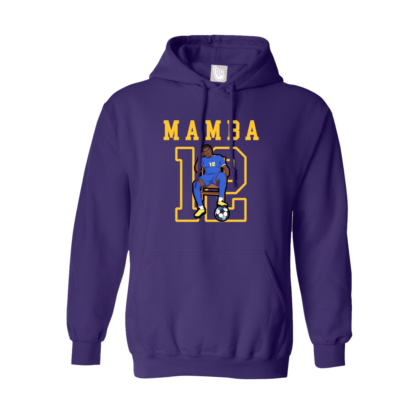 Hoodie — Shirsey in Purple