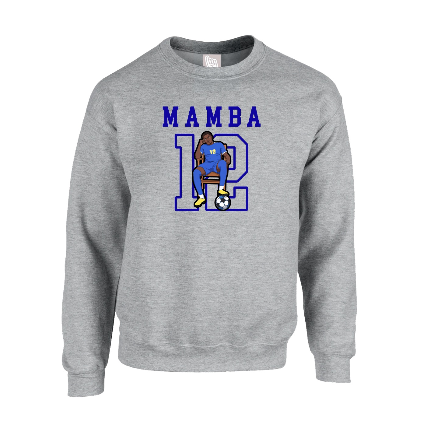 Fleece Crew — Shirsey in Grey