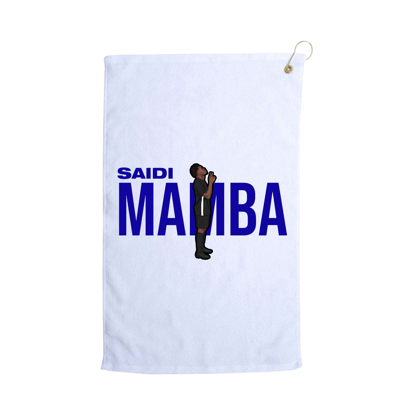 Golf Towel — Player Name in White