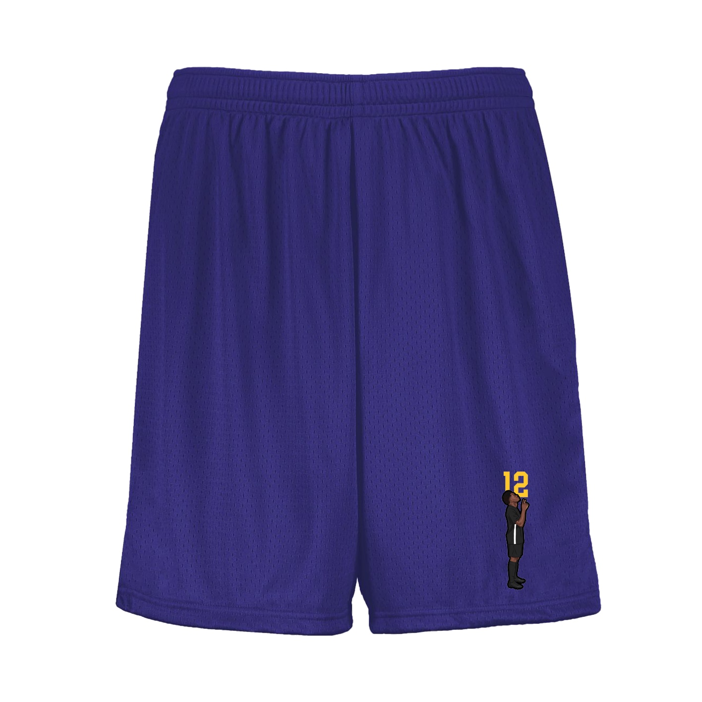 Shorts — Number Top in Purple