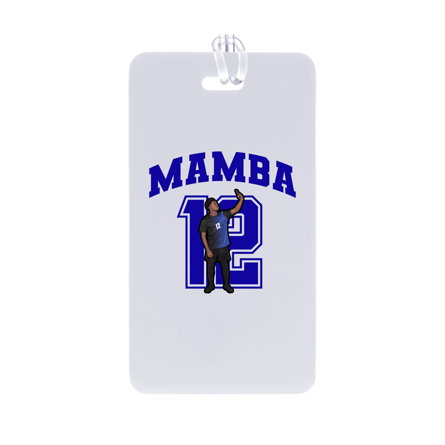 Bag Tag — Number in Classic
