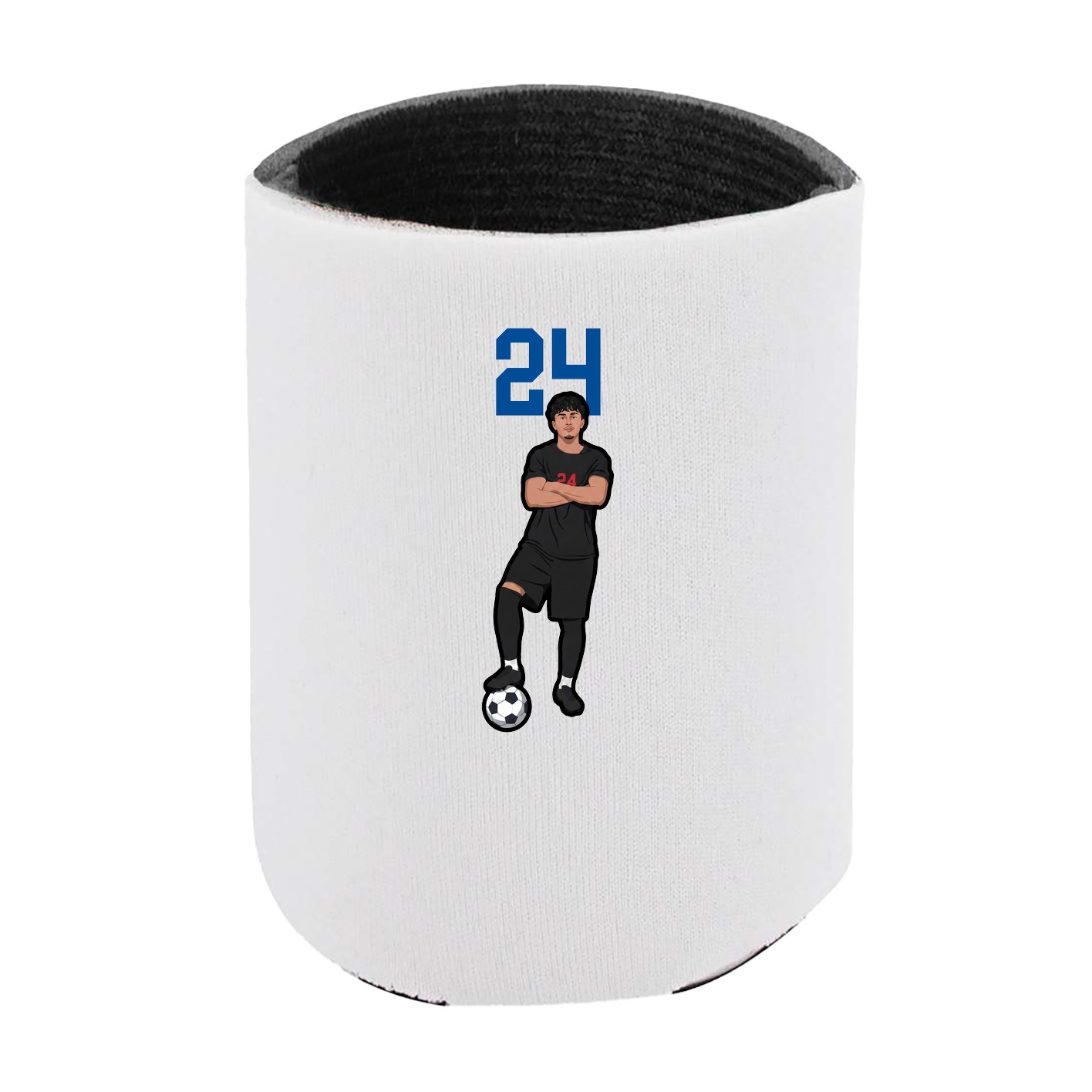 Can Holder — Number Top in White