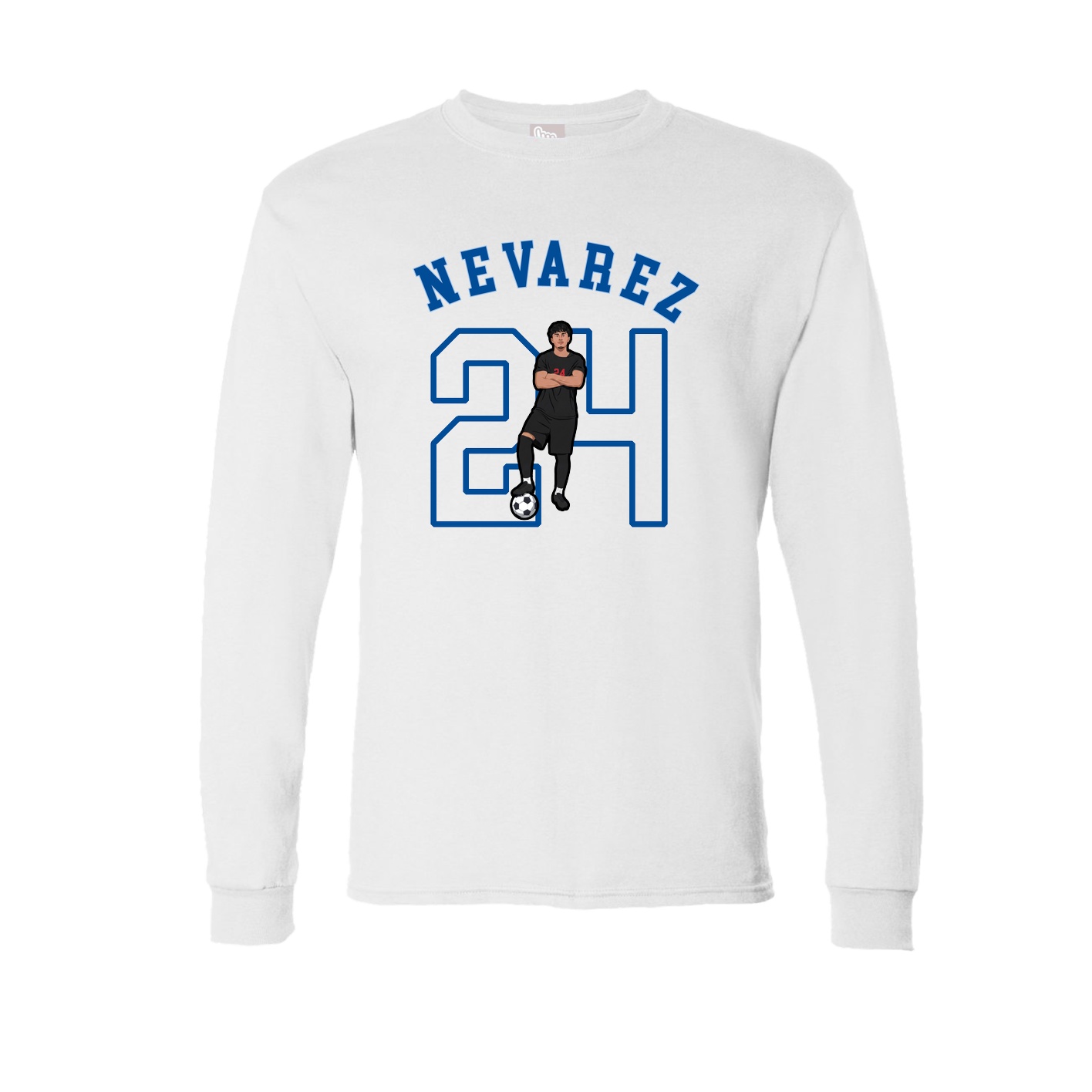 Long Sleeve Tee — Shirsey Arch in White