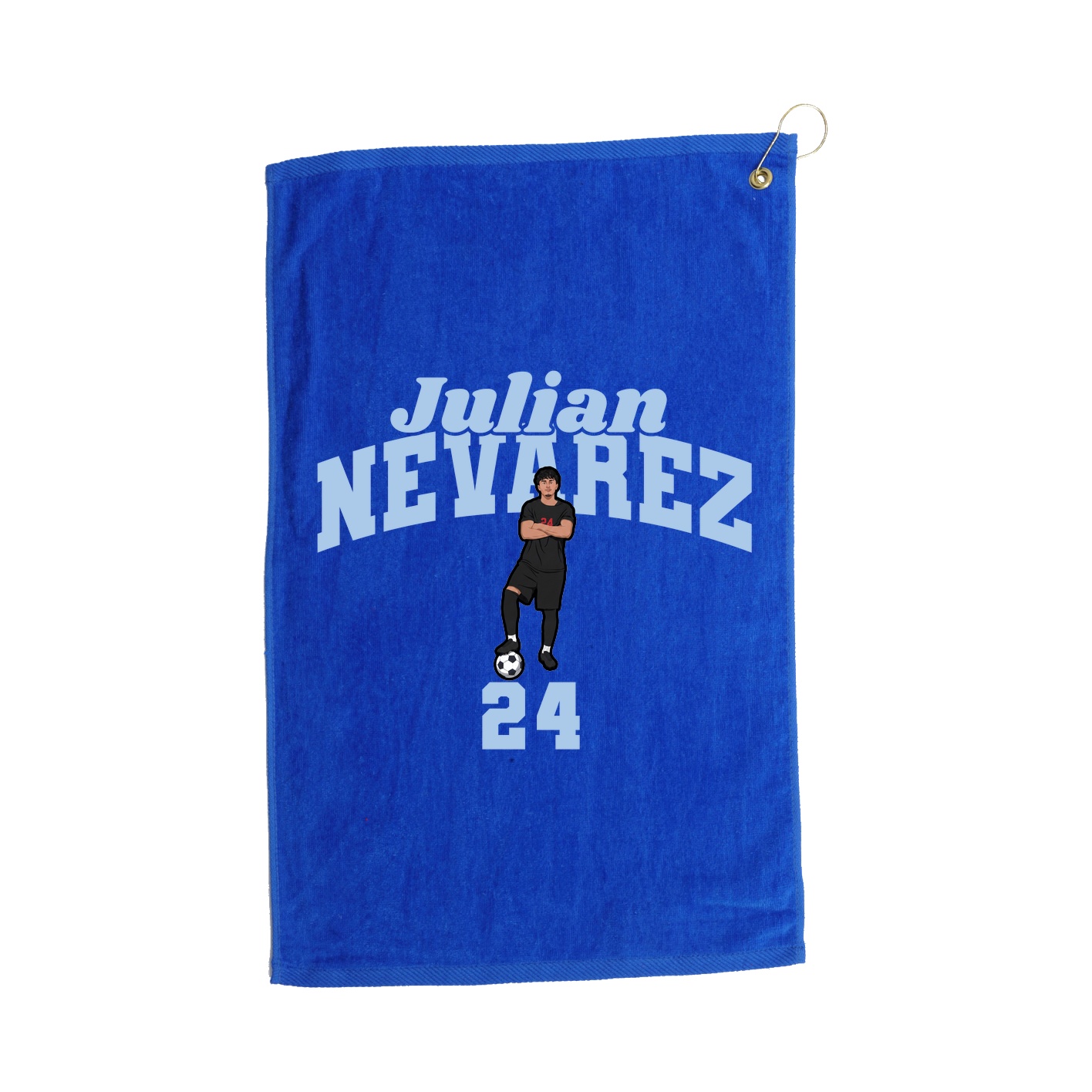 Golf Towel — Signature Arch in Royal