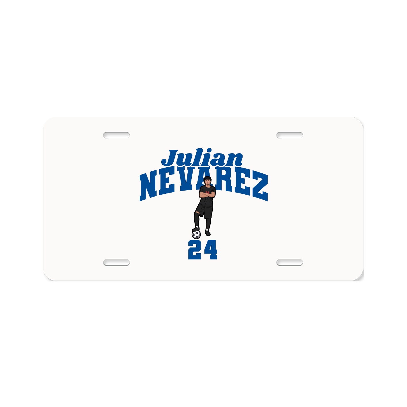 License Plate — Signature Arch in Classic
