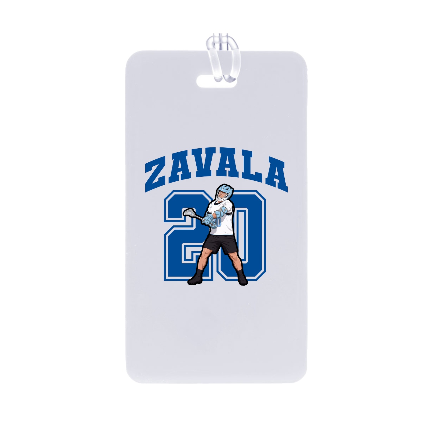 Bag Tag — Number in Classic