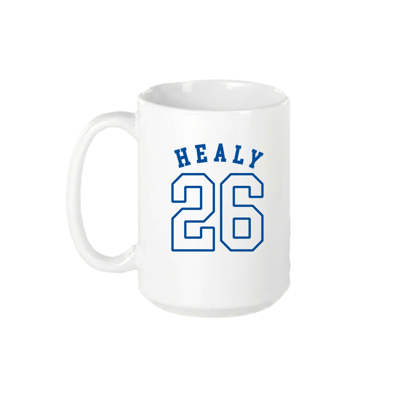 15oz Coffee Mug — Shirsey Arch in White