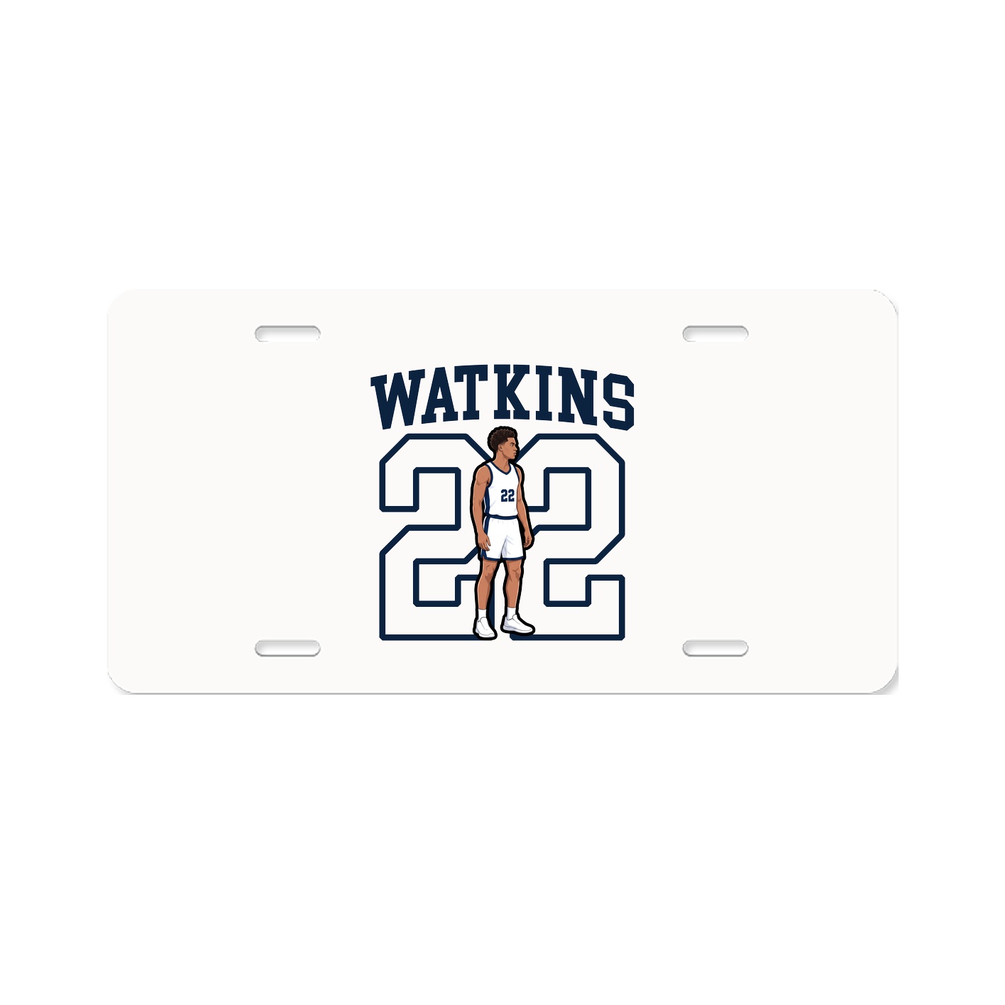 License Plate — Shirsey in Classic