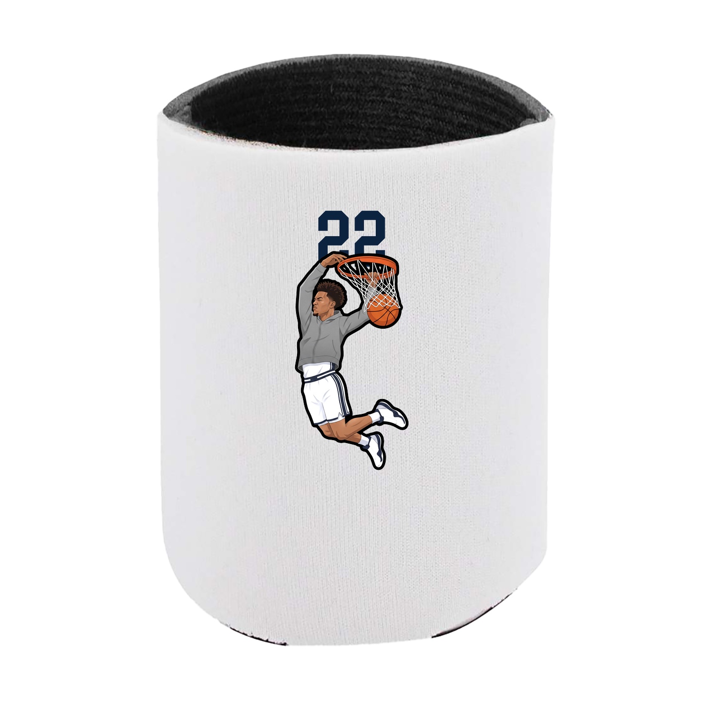 Can Holder — Number Top in White