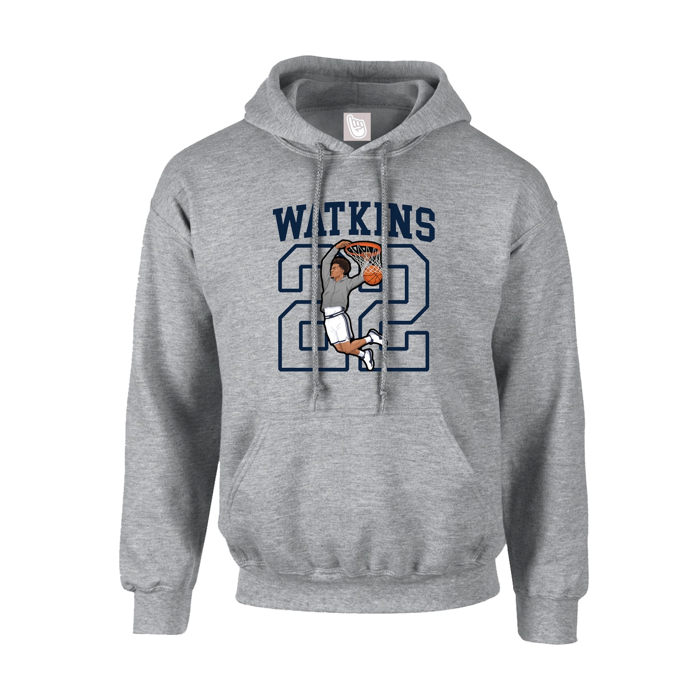 Hoodie — Shirsey in Grey