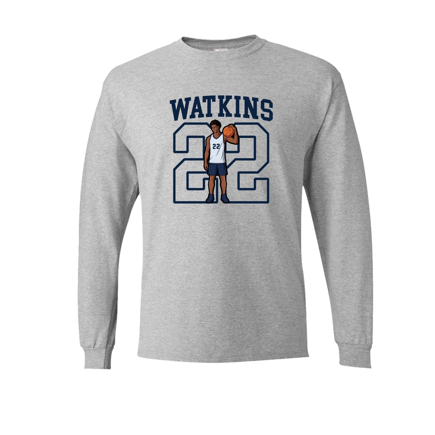 Long Sleeve Tee — Shirsey in Grey