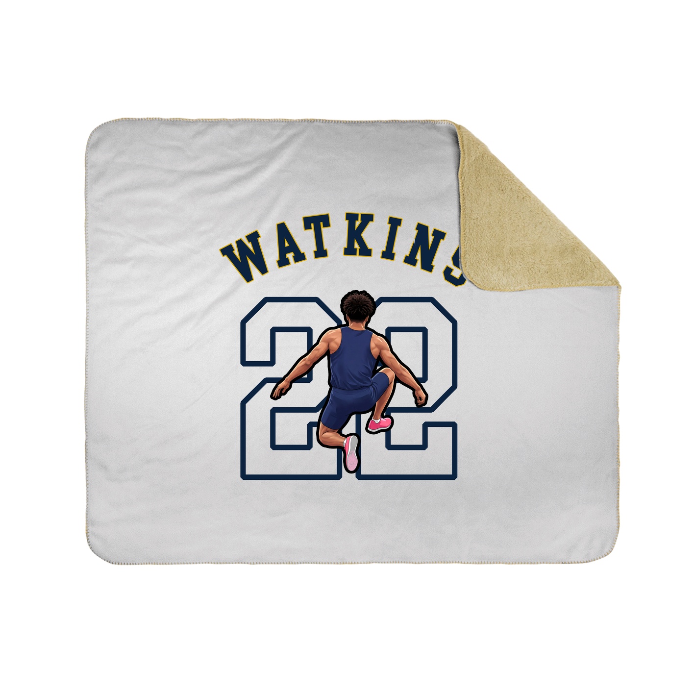 Throw Blanket — Shirsey Arch in White