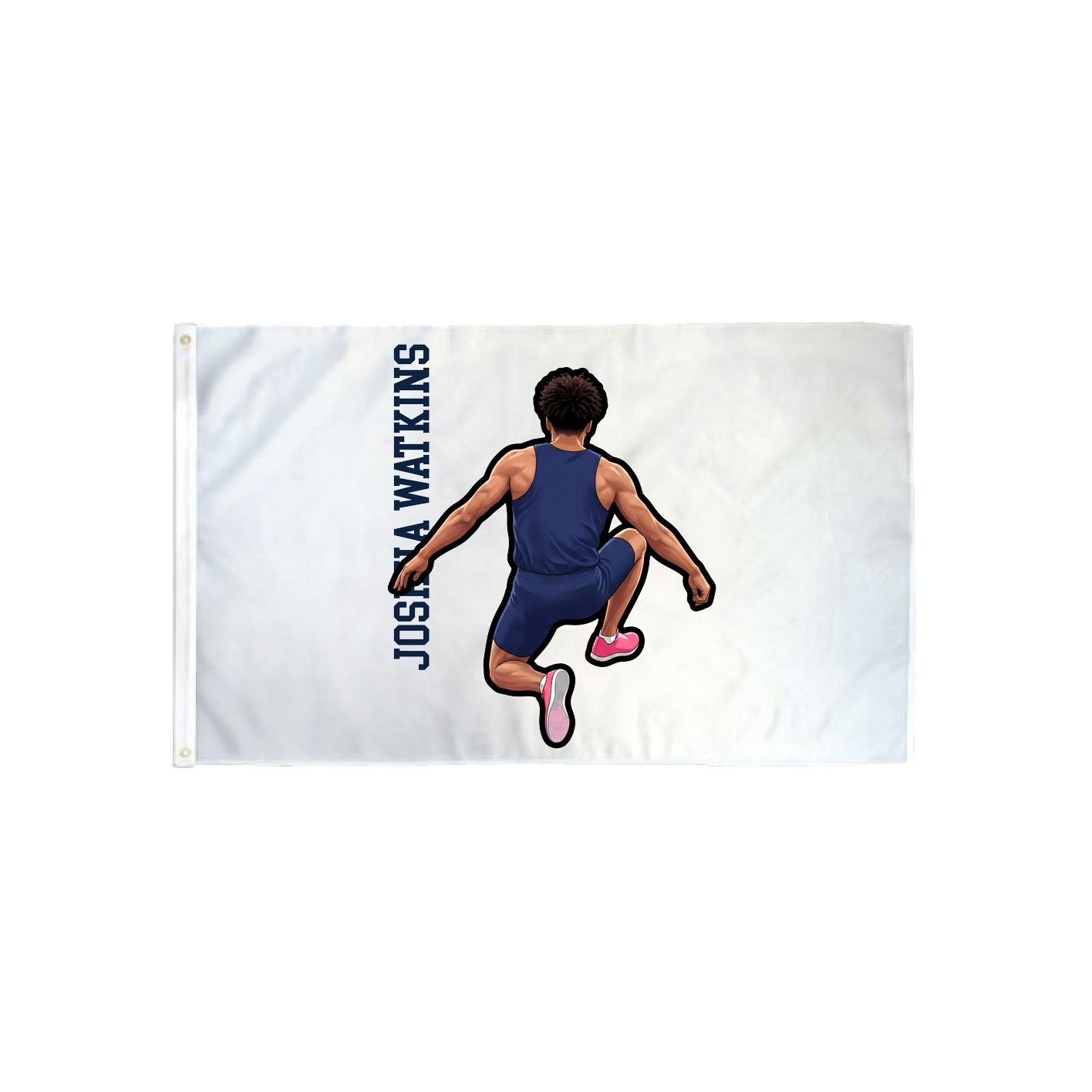 3x5 Flag — Name Vertical in Classic