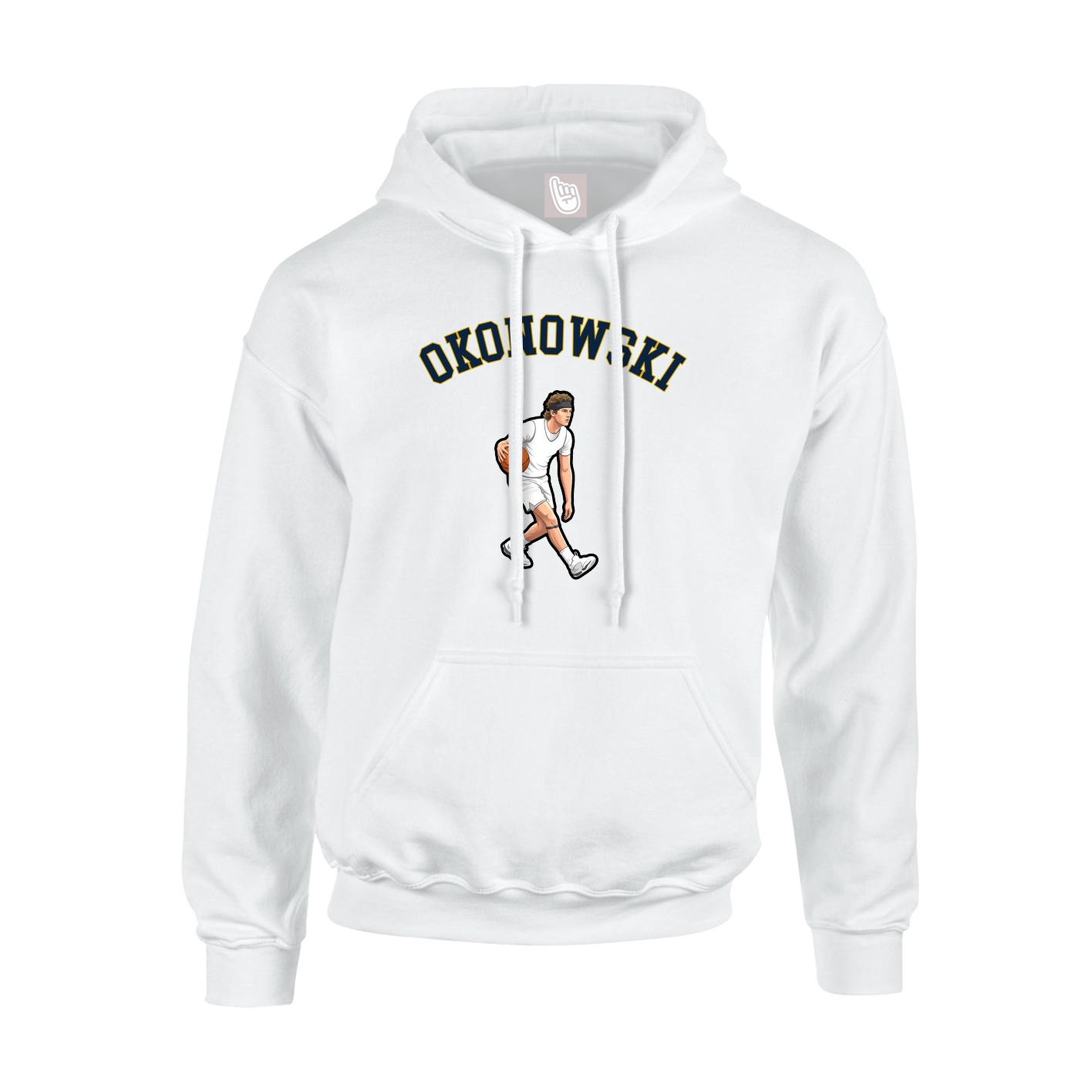 Youth Hoodie — Shirsey Arch in White