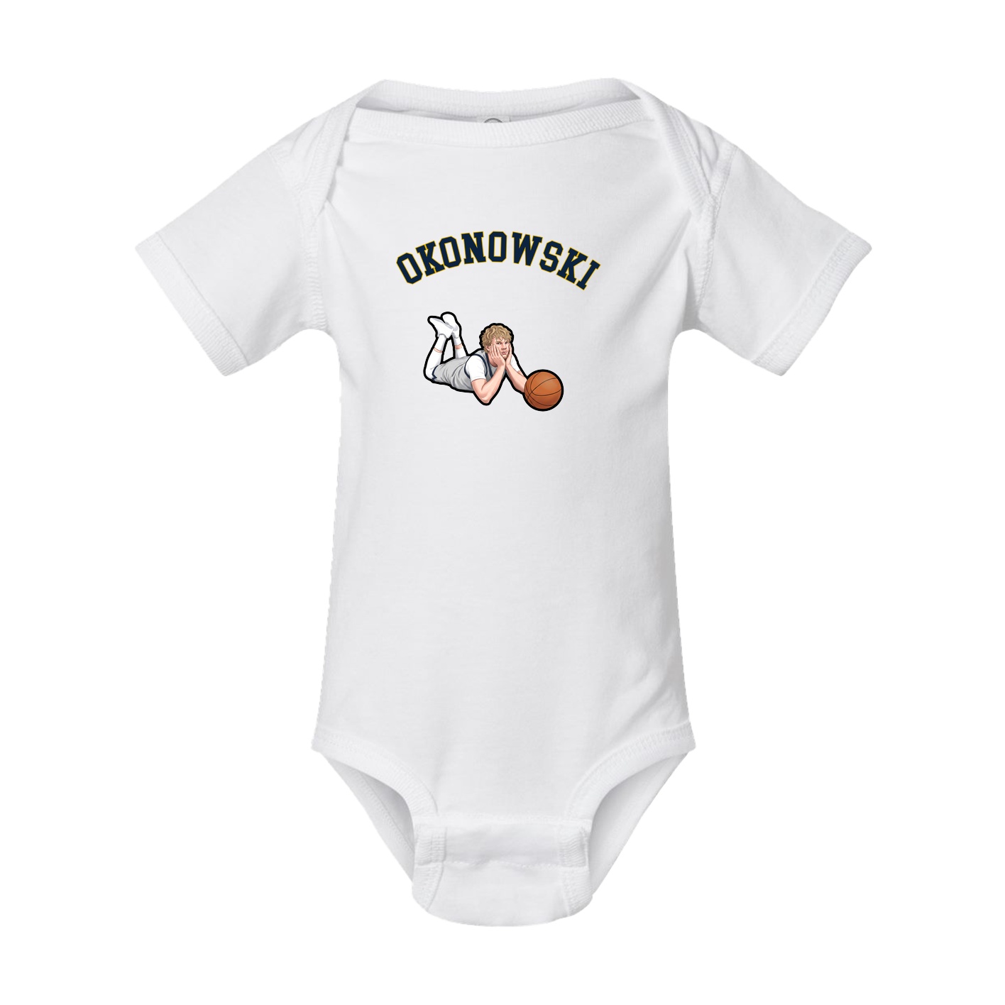 Baby Onesie — Shirsey Arch in White