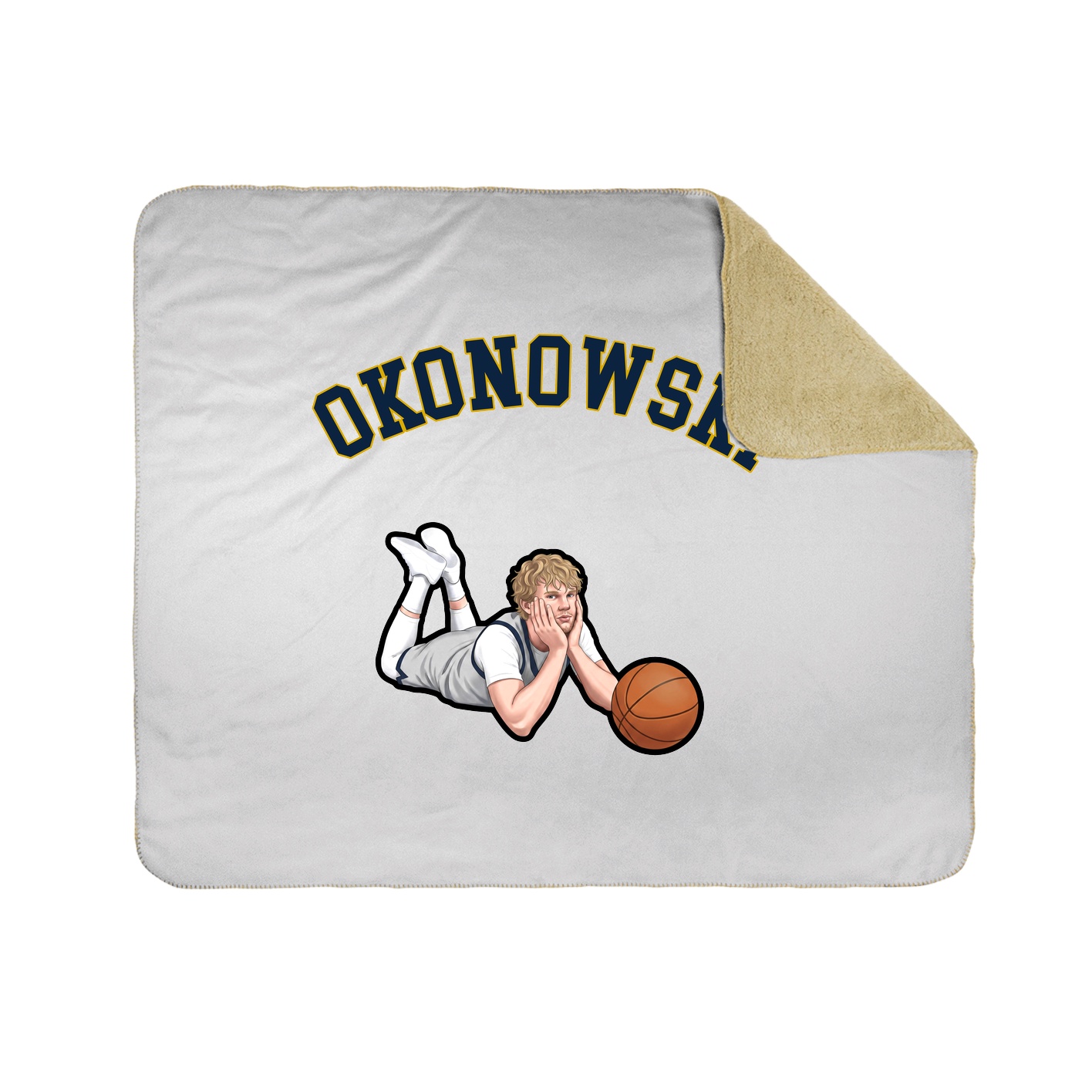 Throw Blanket — Shirsey Arch in White