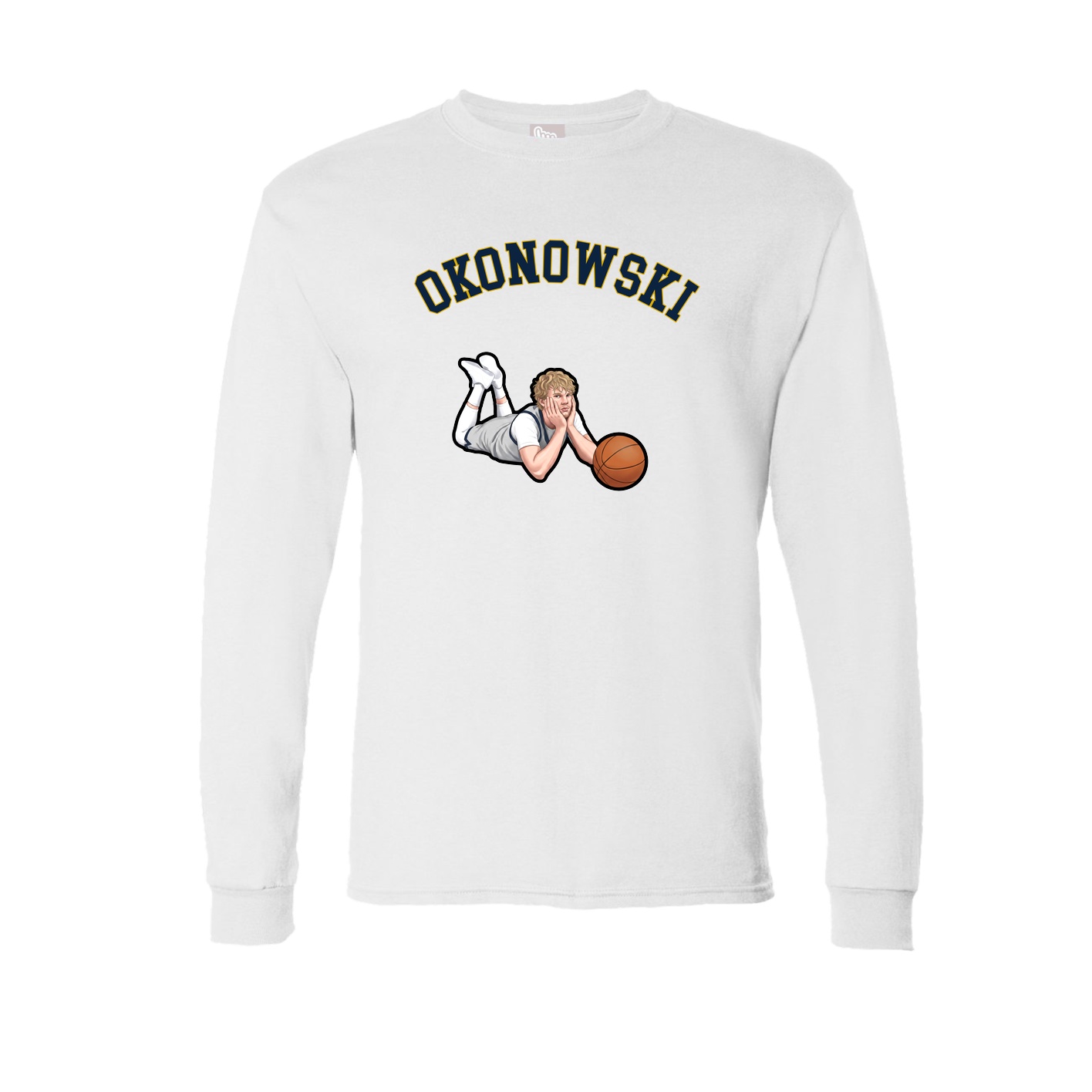 Long Sleeve Tee — Shirsey Arch in White