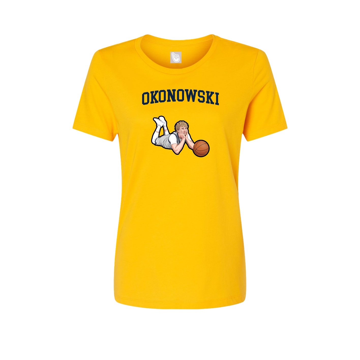 Fitted Women's Tee — Shirsey in Gold