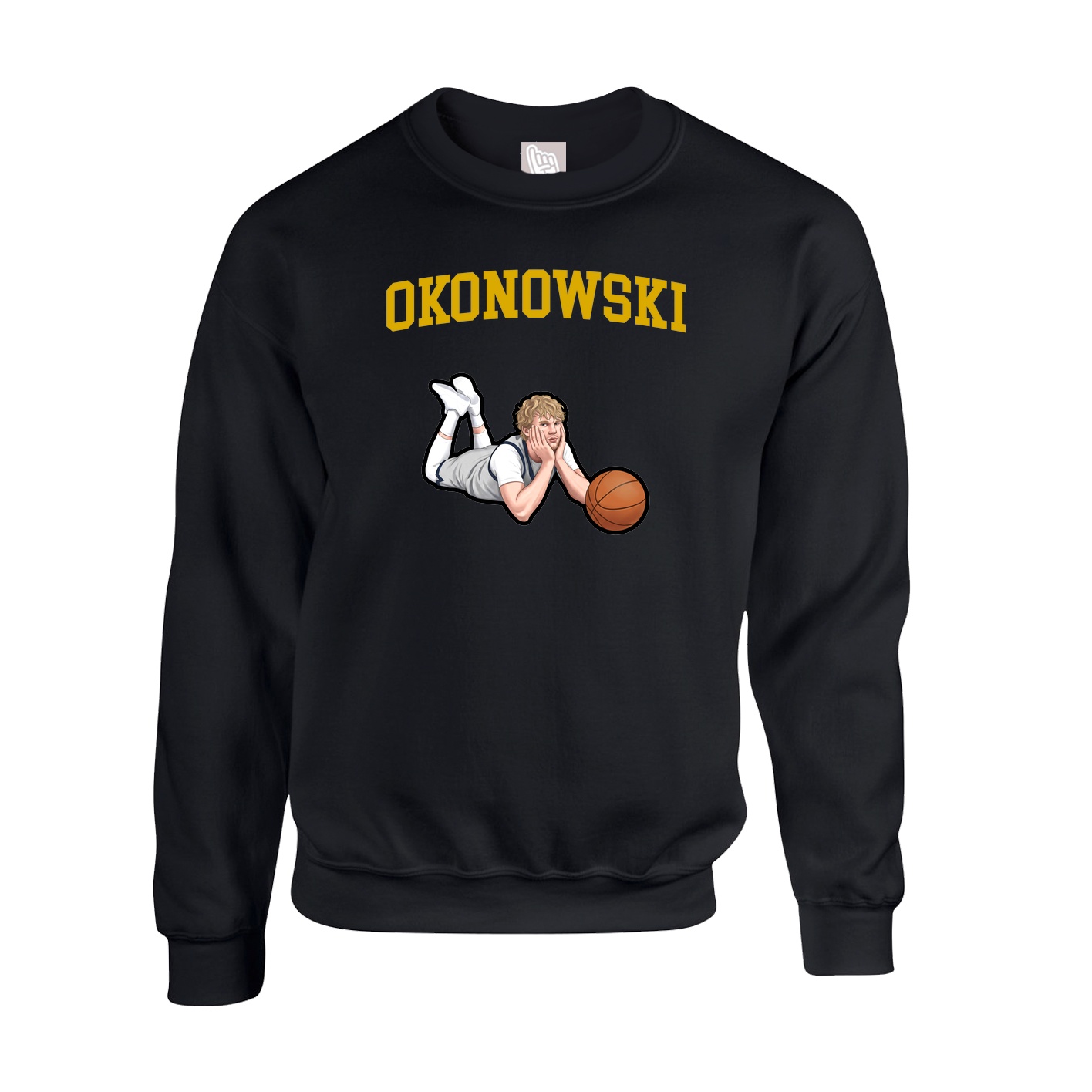 Fleece Crew — Shirsey in Black