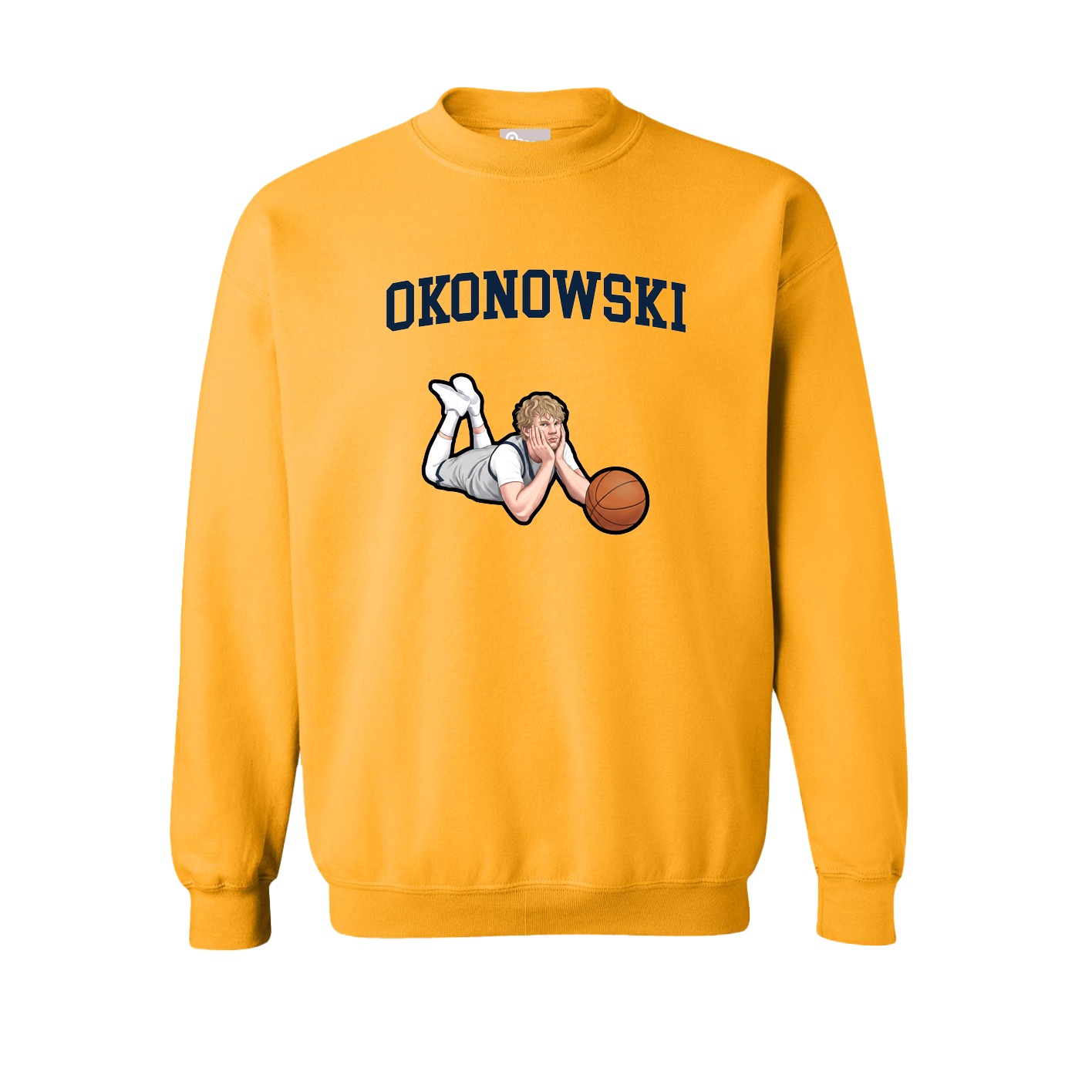 Fleece Crew — Shirsey in Gold