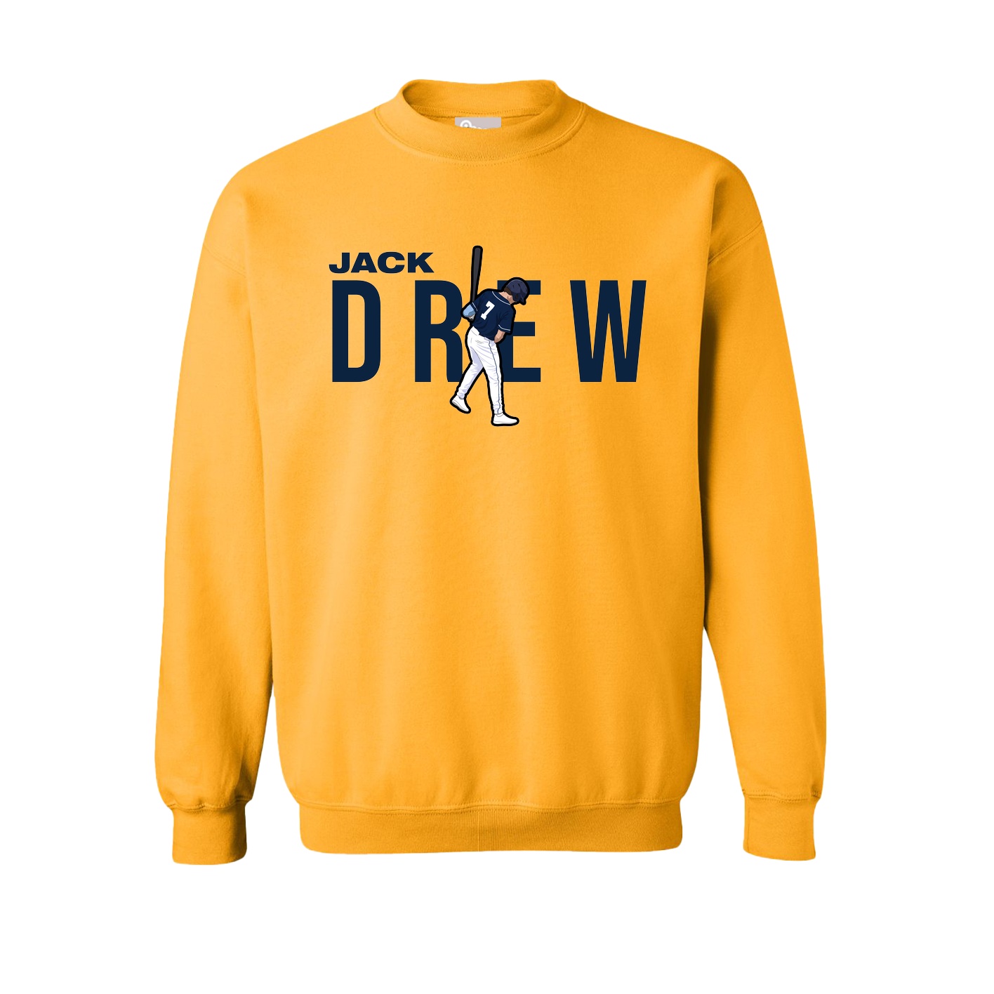 Fleece Crew — Player Name in Gold