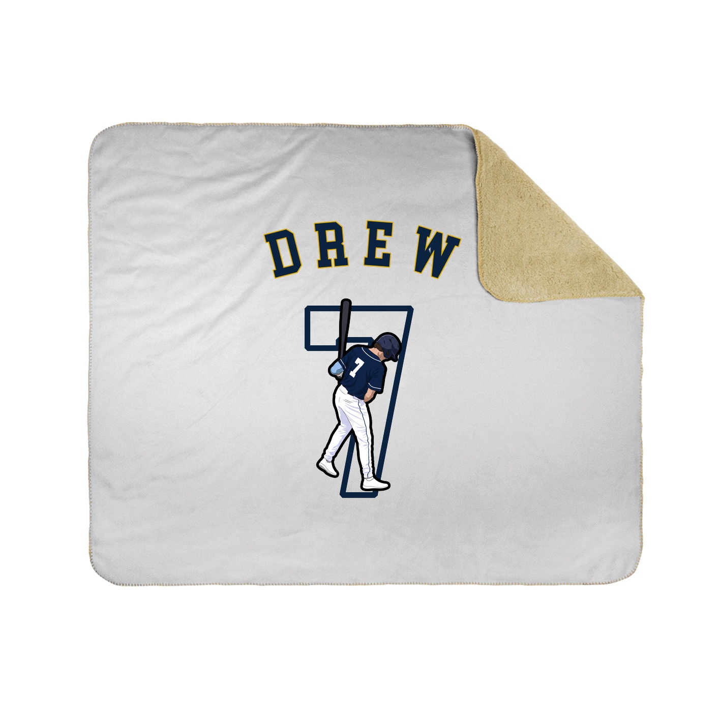 Throw Blanket — Shirsey Arch in White
