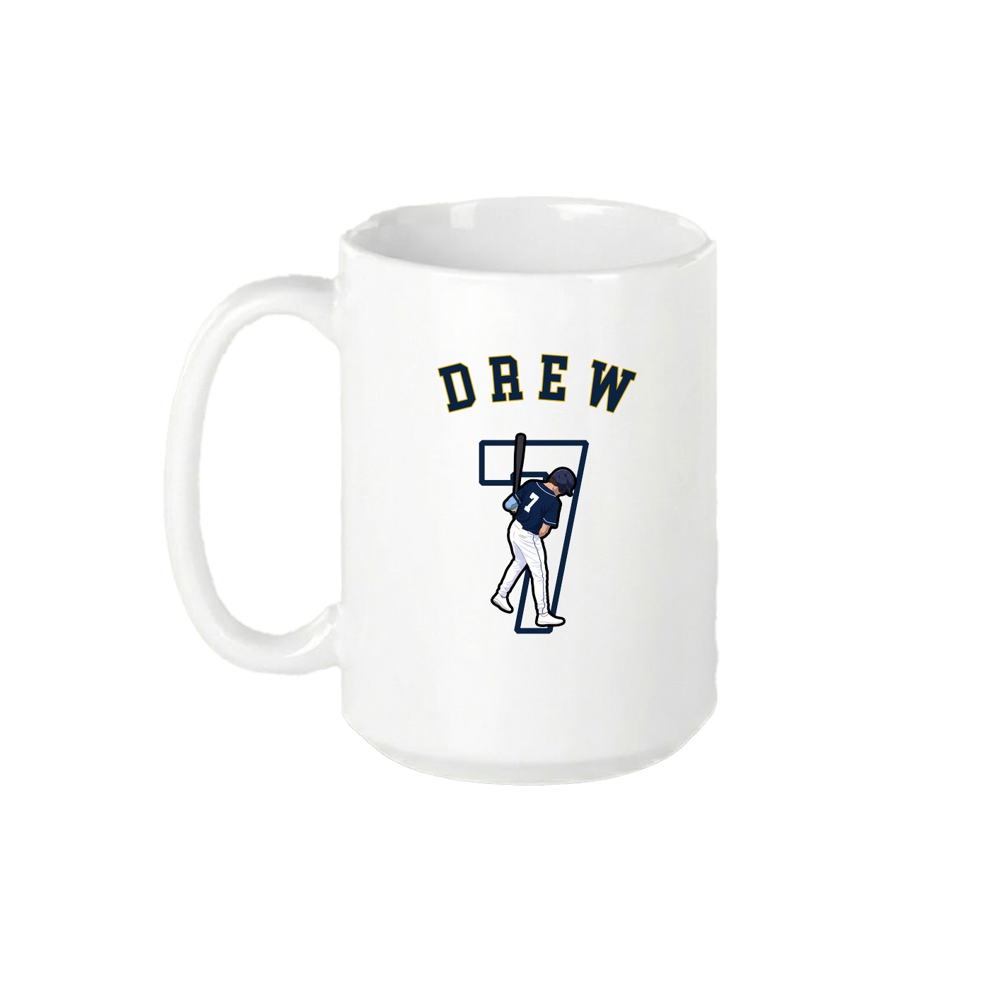 15oz Coffee Mug — Shirsey Arch in White