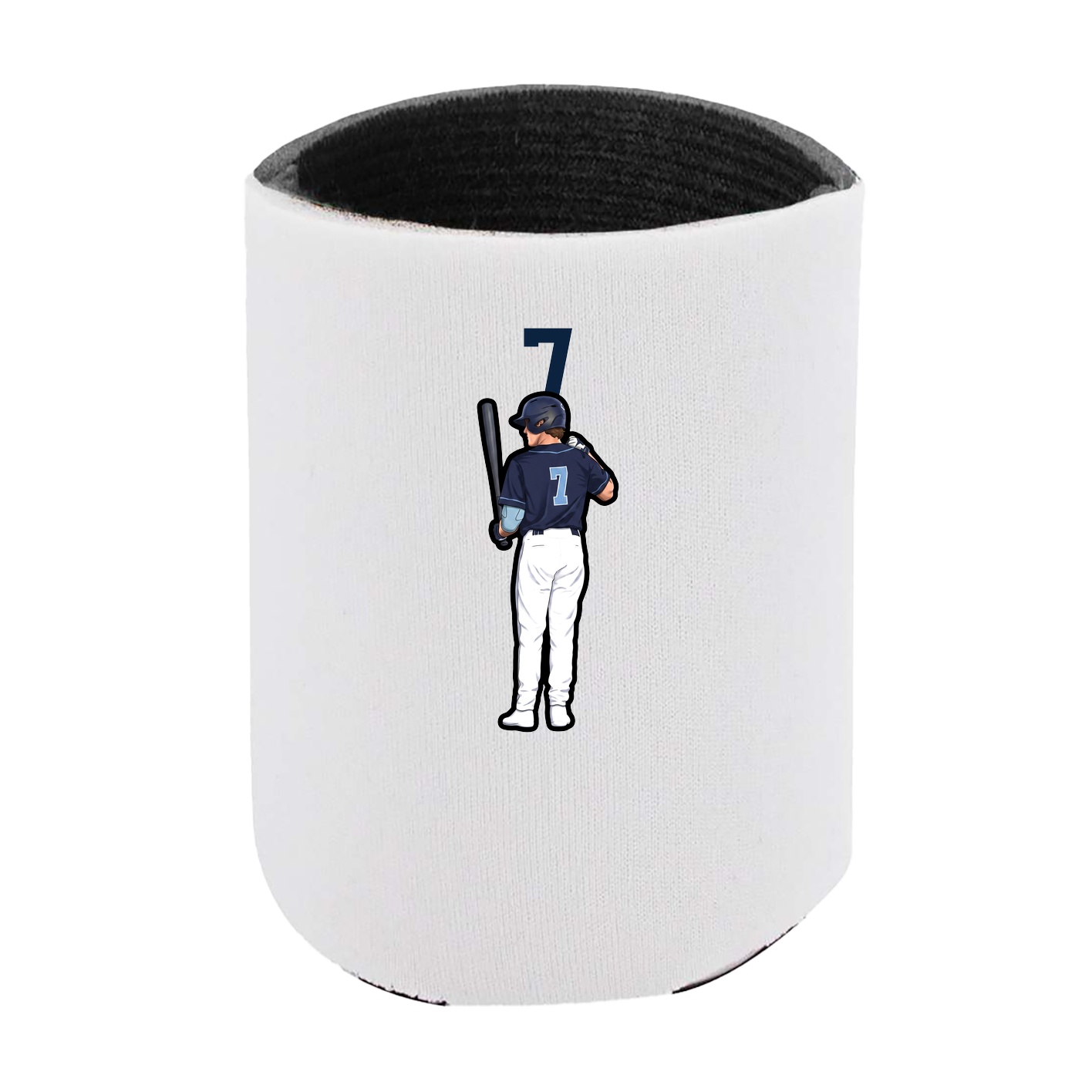 Can Holder — Number Top in White