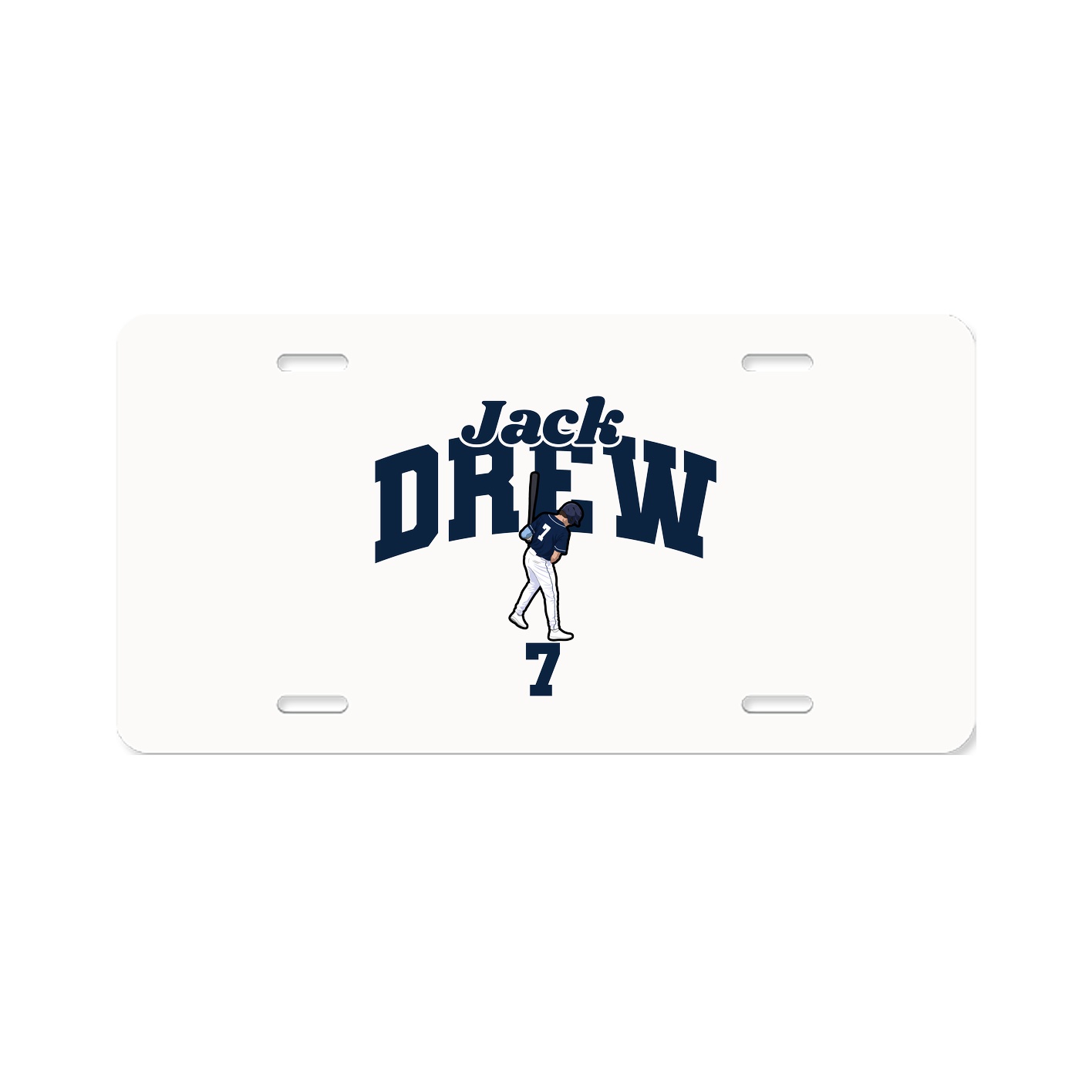 License Plate — Signature Arch in Classic
