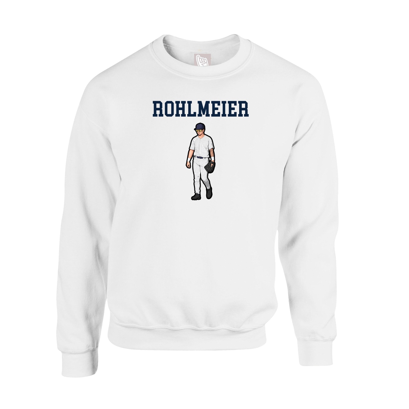 Fleece Crew — Shirsey in White