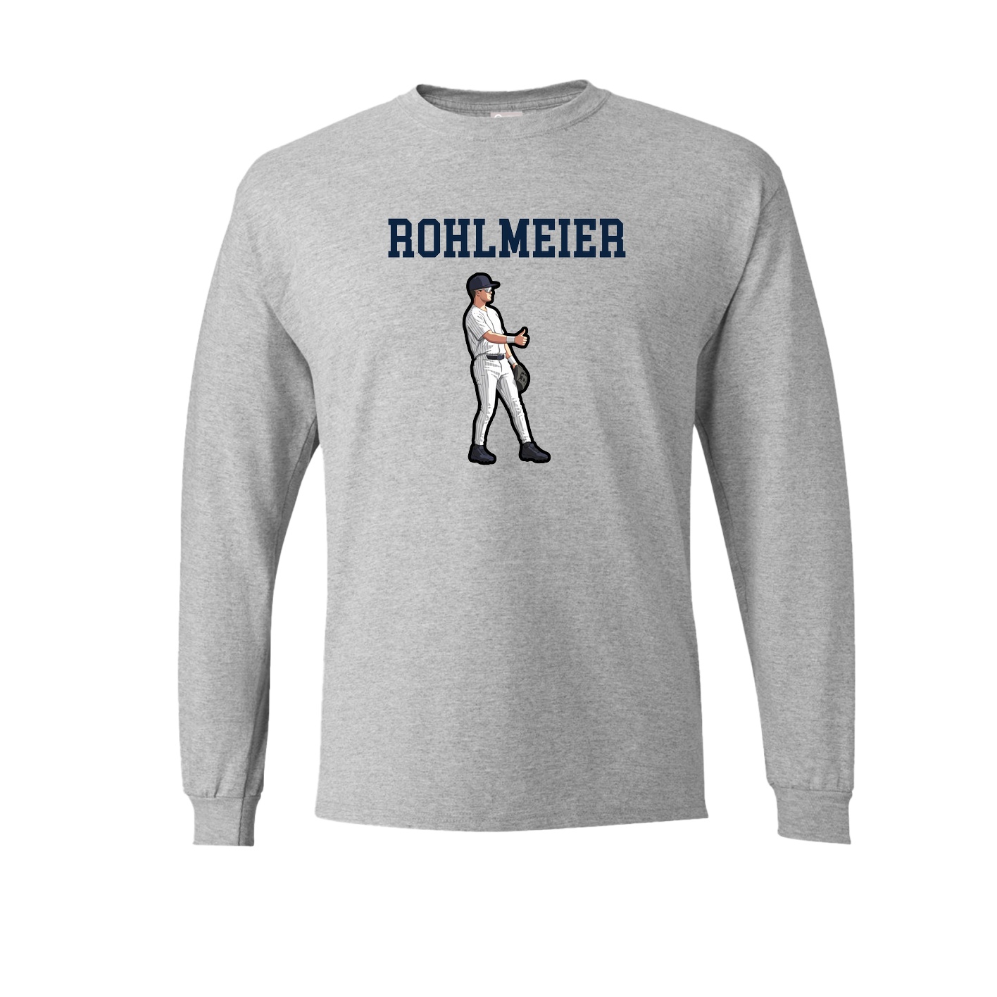 Long Sleeve Tee — Shirsey in Grey