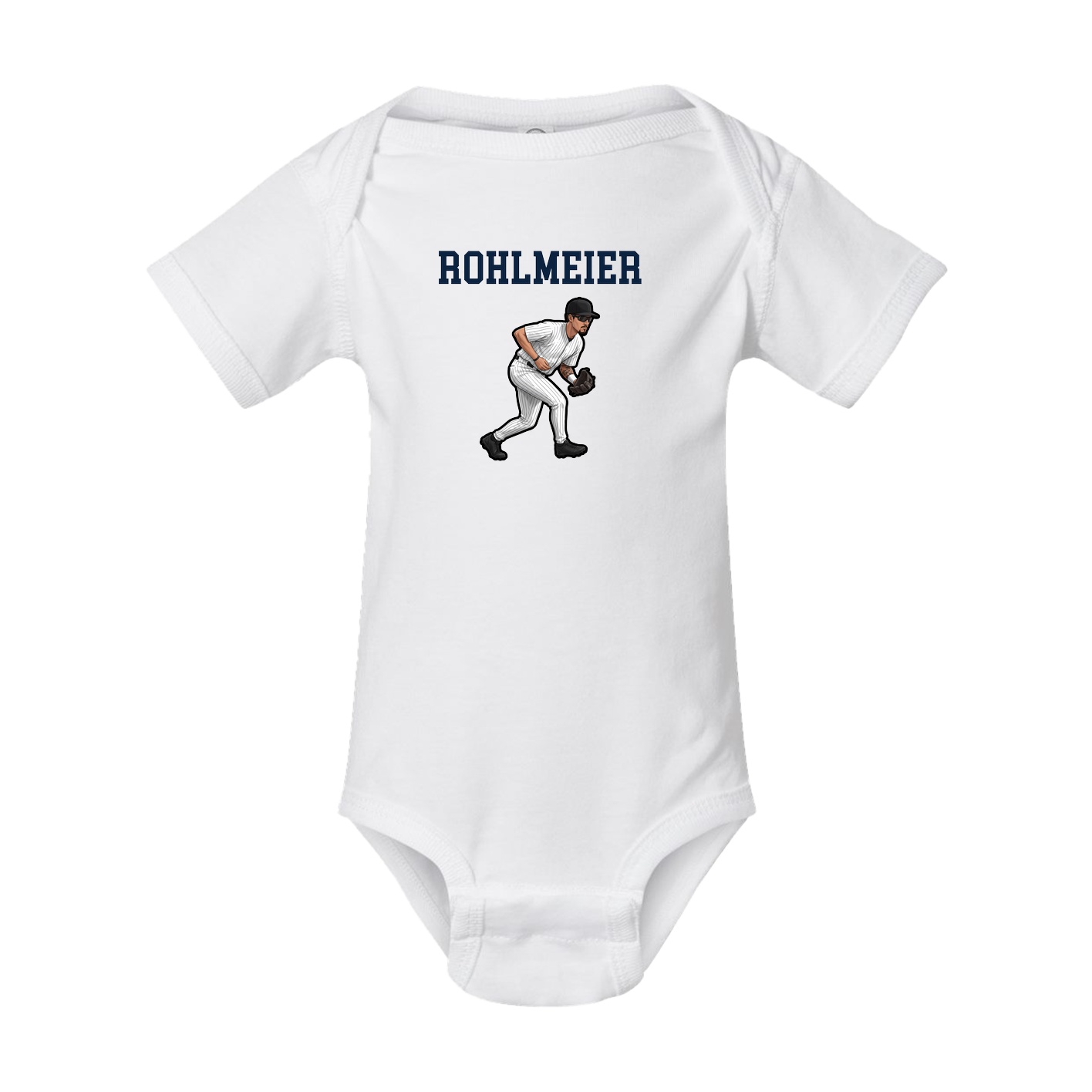 Baby Onesie — Shirsey in White