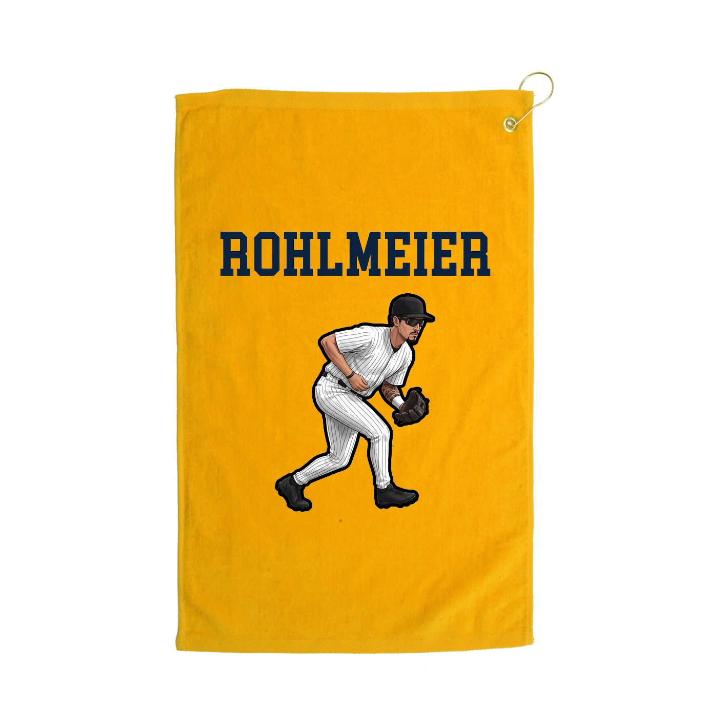 Golf Towel — Shirsey in Gold