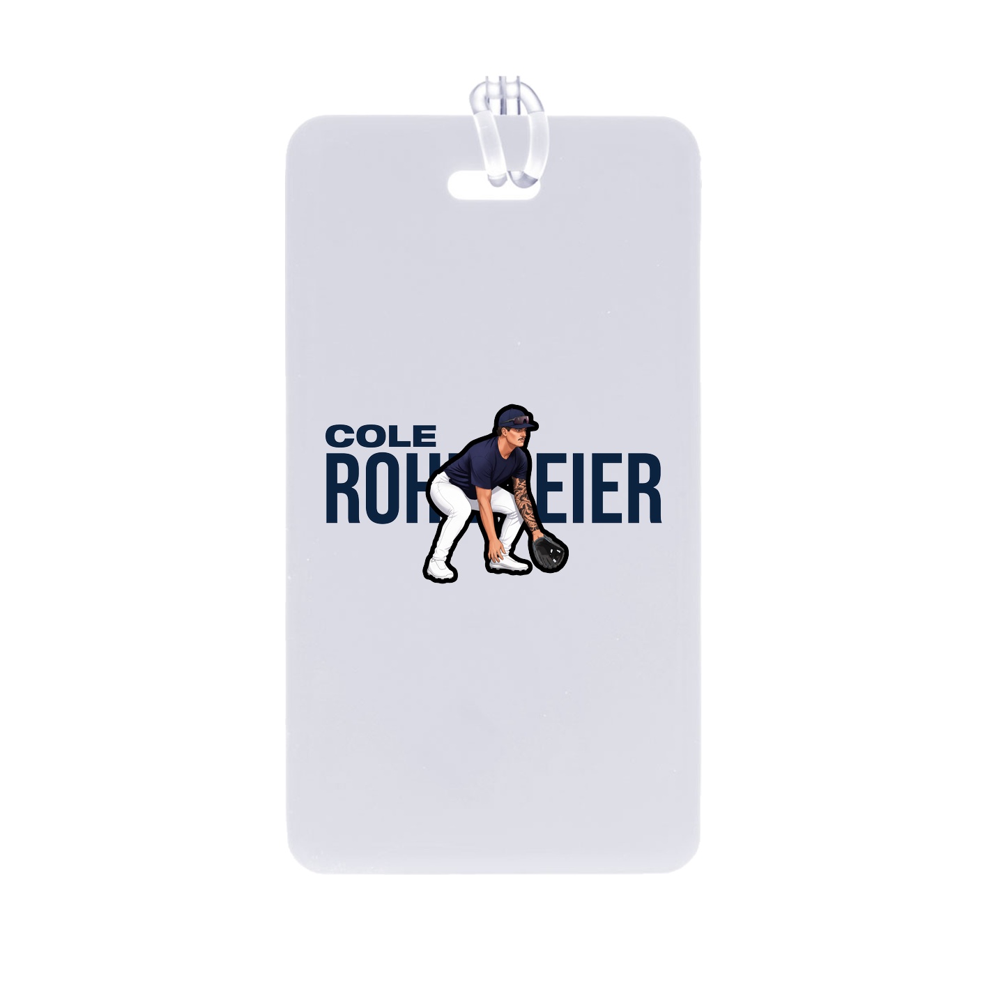 Bag Tag — Player Name in Classic