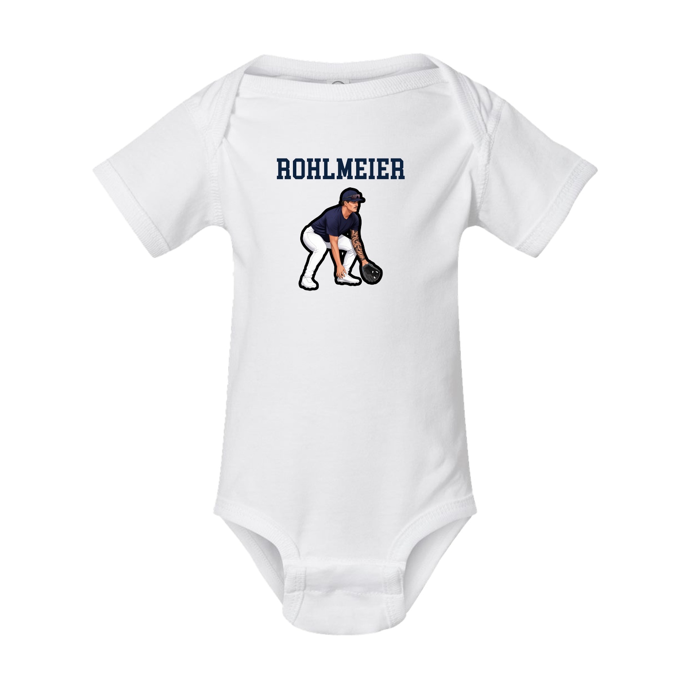 Baby Onesie — Shirsey in White