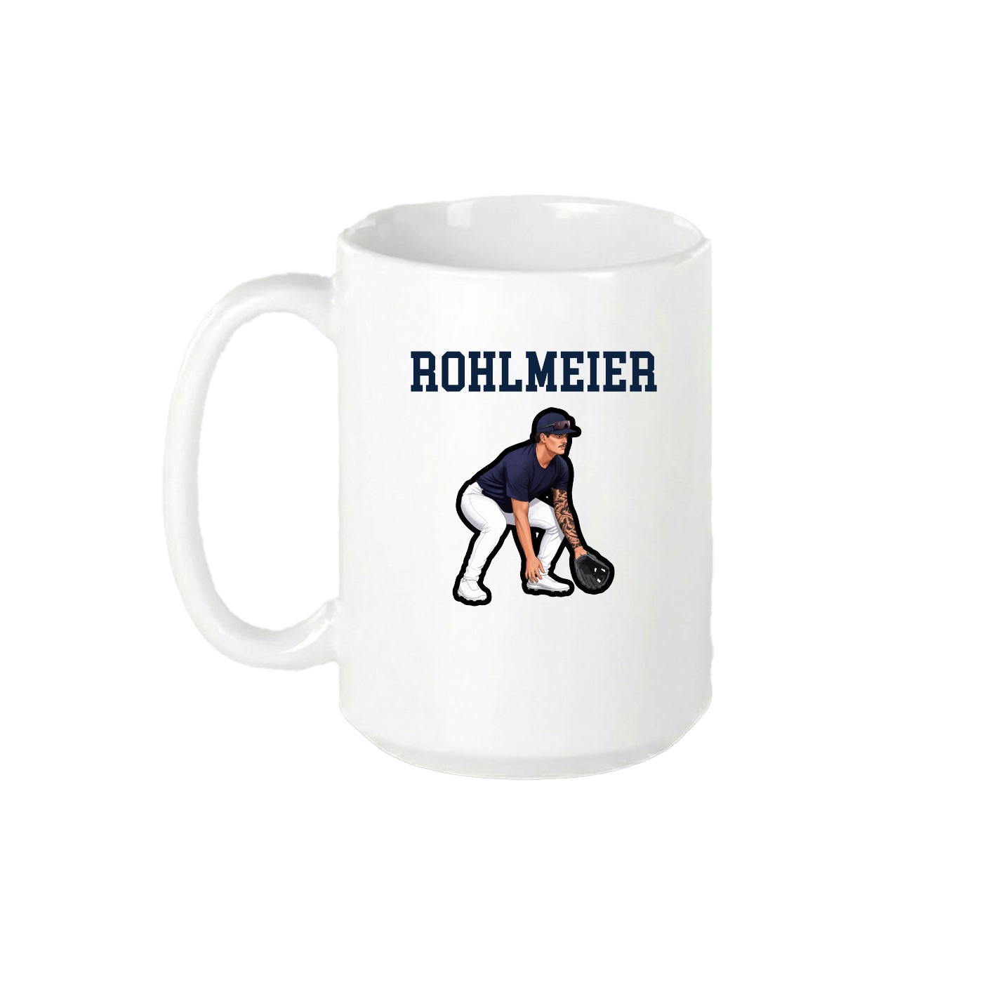 15oz Coffee Mug — Shirsey in White