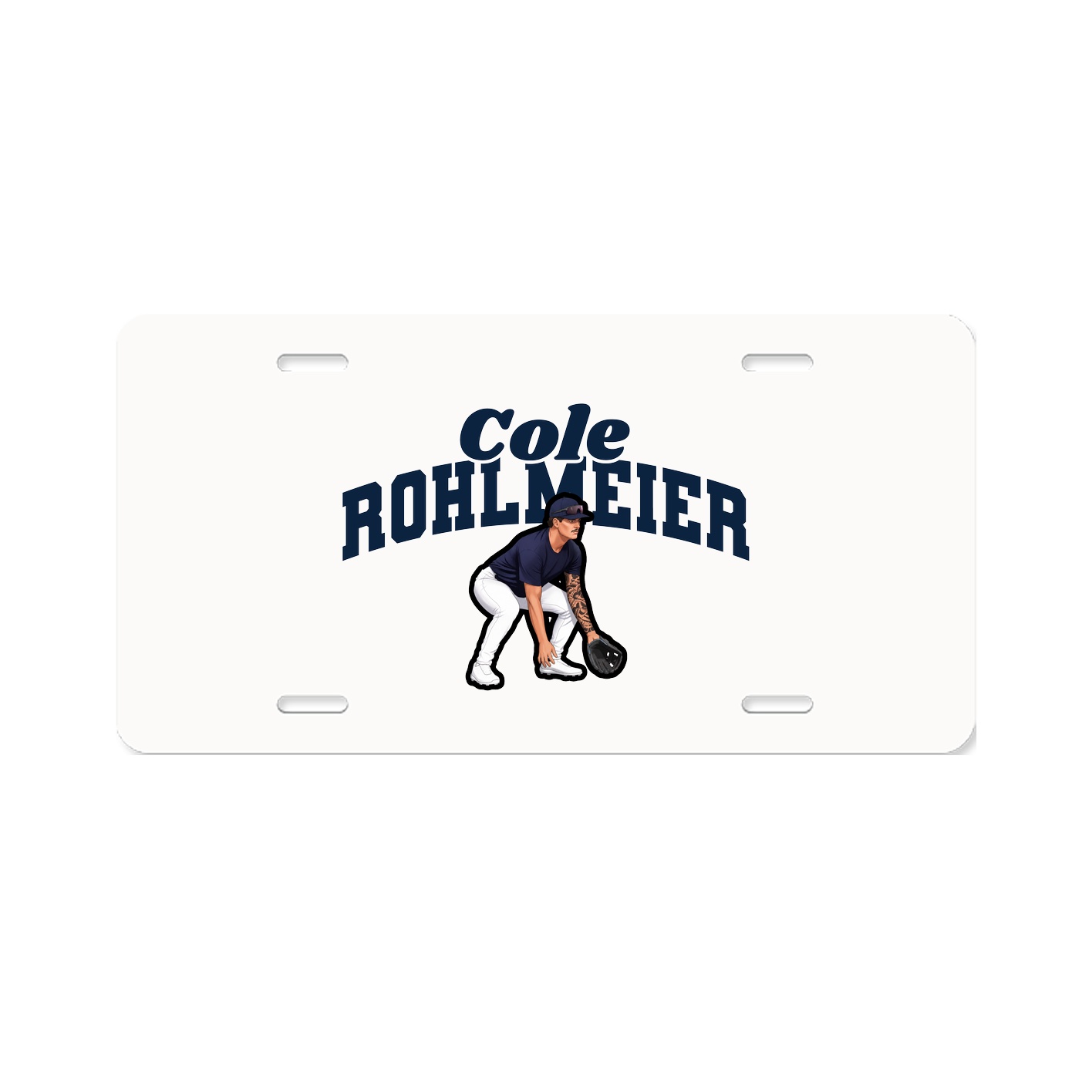 License Plate — Signature Arch in Classic