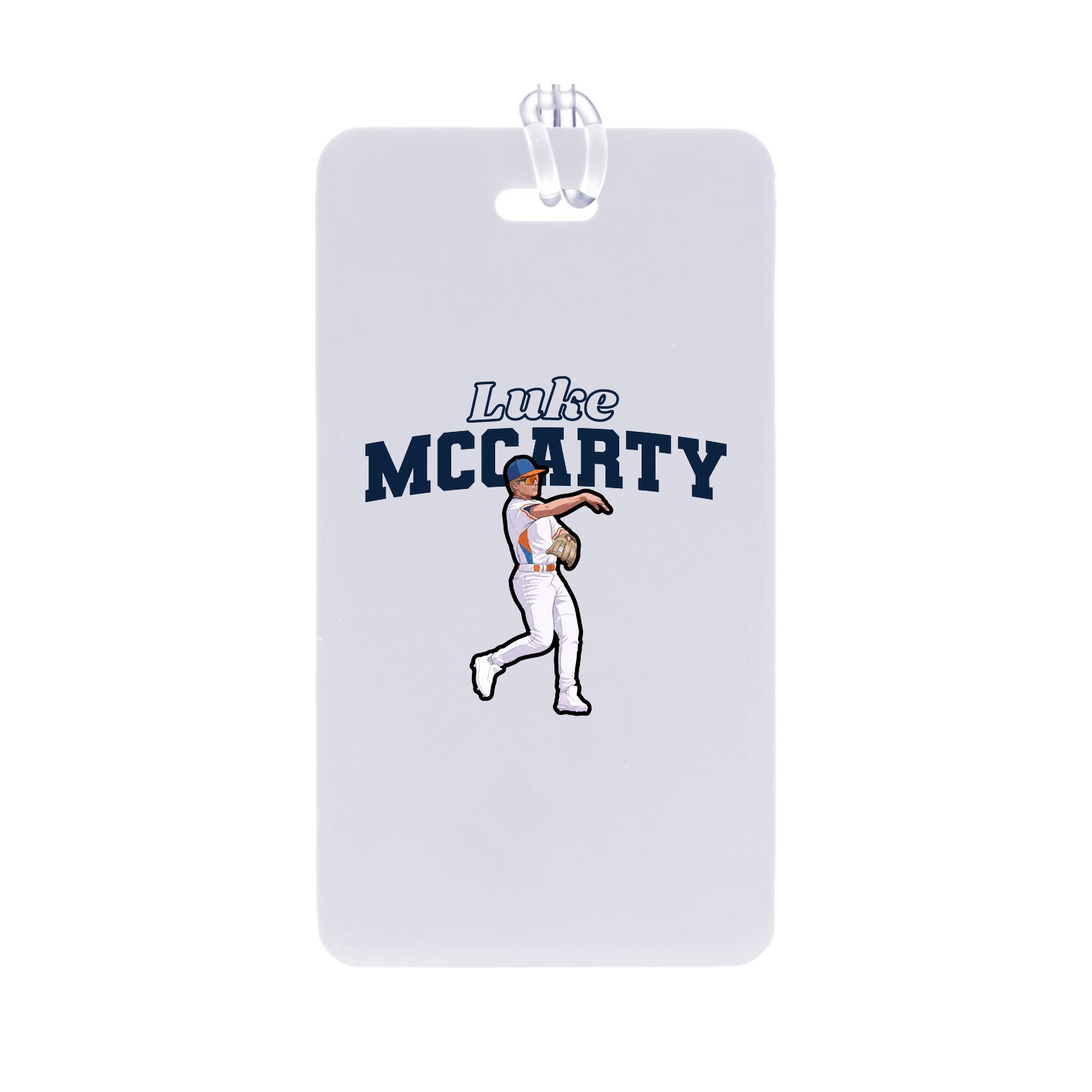 Bag Tag — Name Arch in Classic