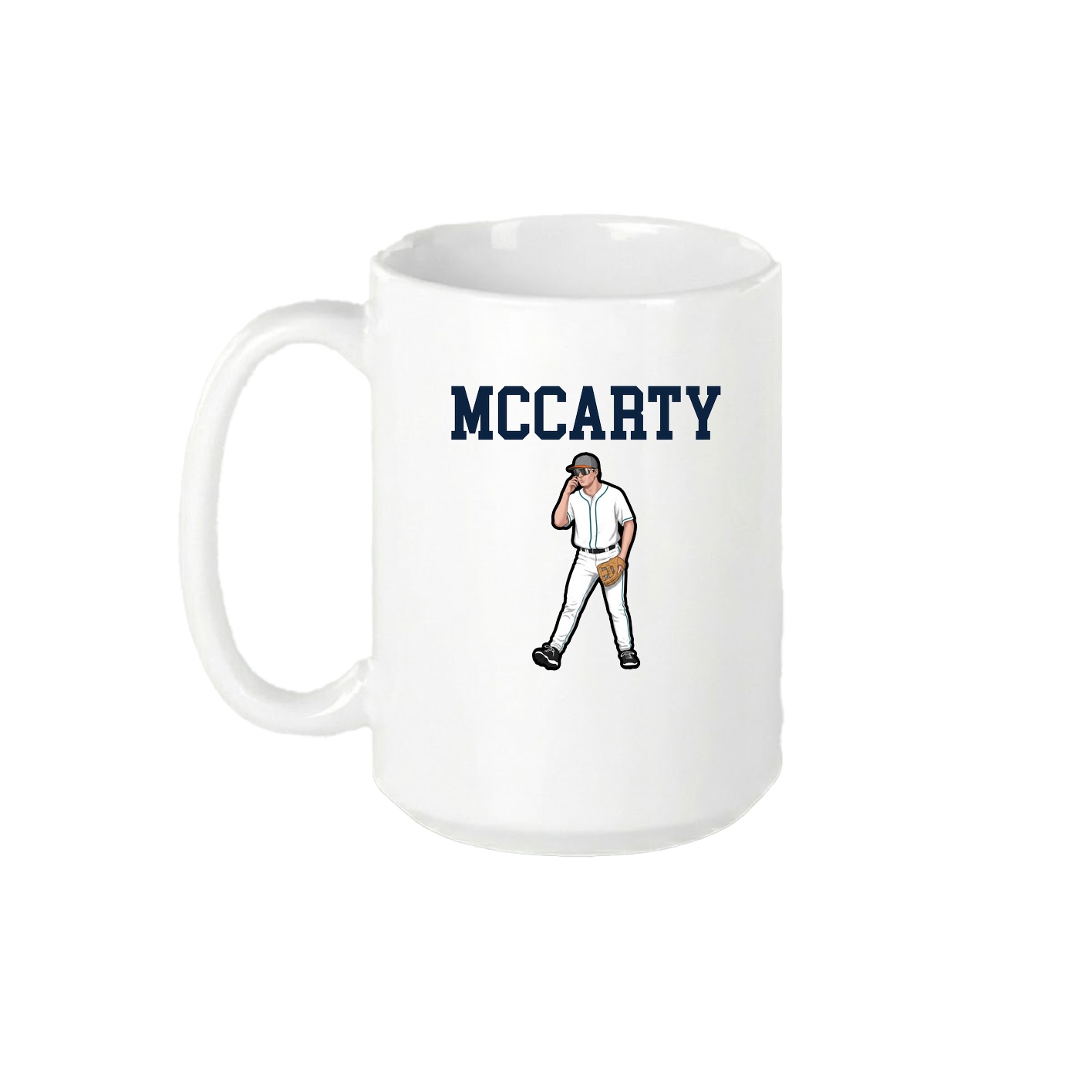 15oz Coffee Mug — Shirsey in White