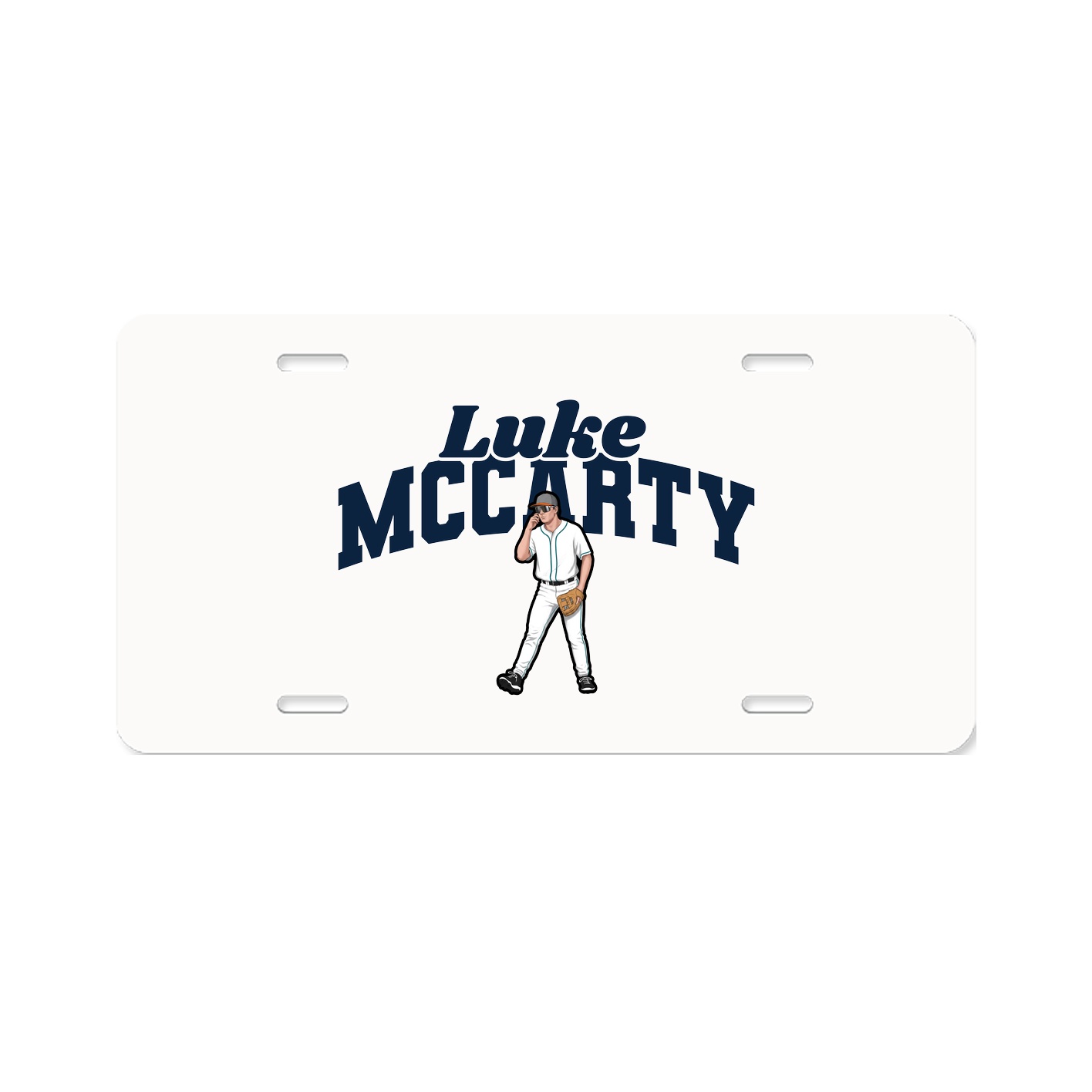 License Plate — Signature Arch in Classic