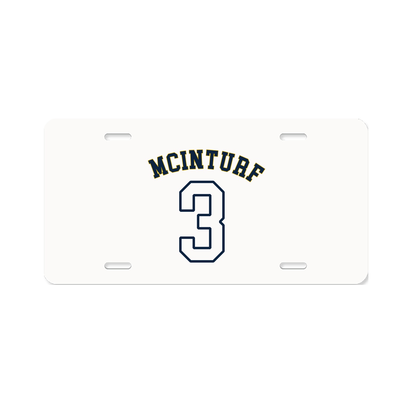 License Plate — Shirsey Arch in Classic
