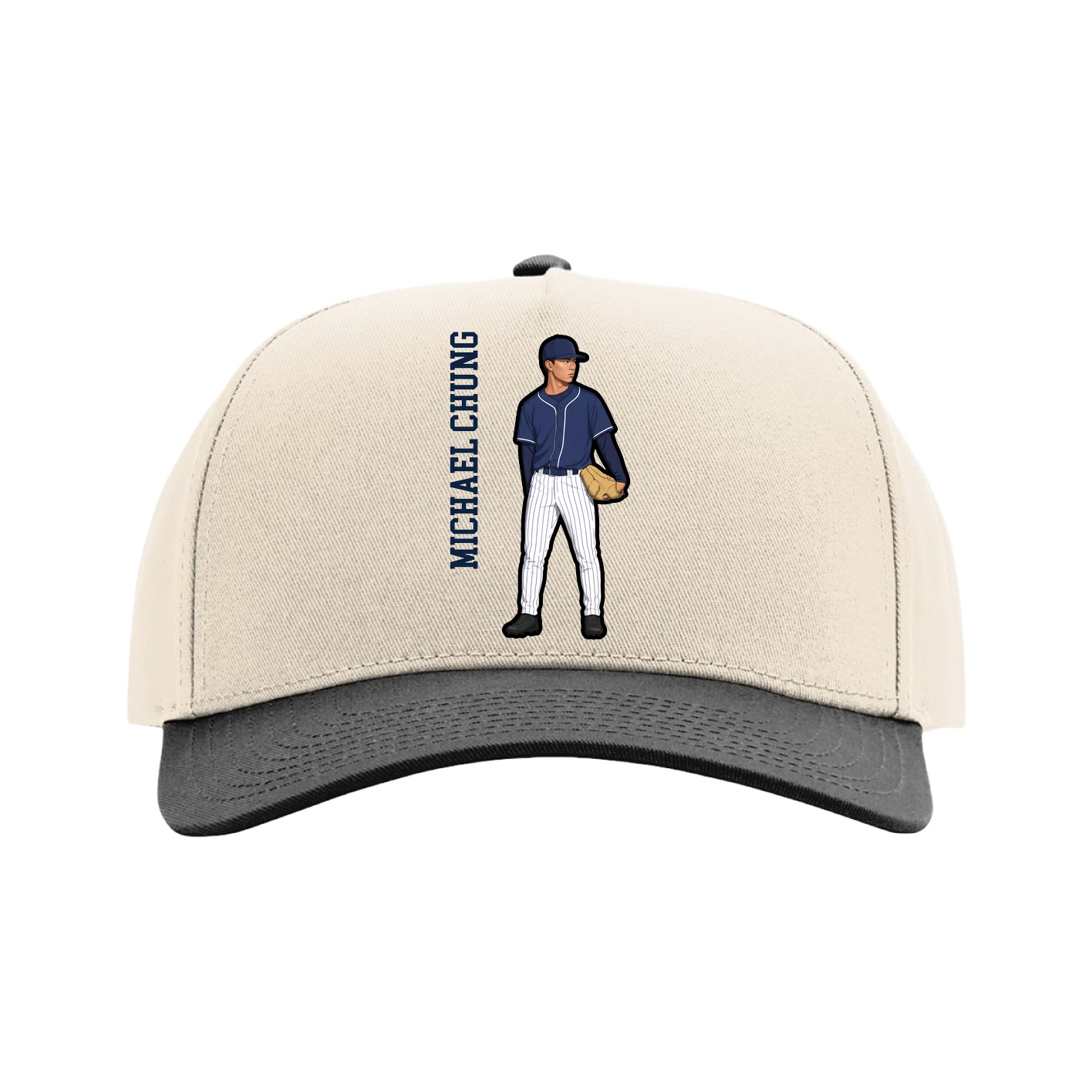 Full Fabric Five-Panel Champ Cap