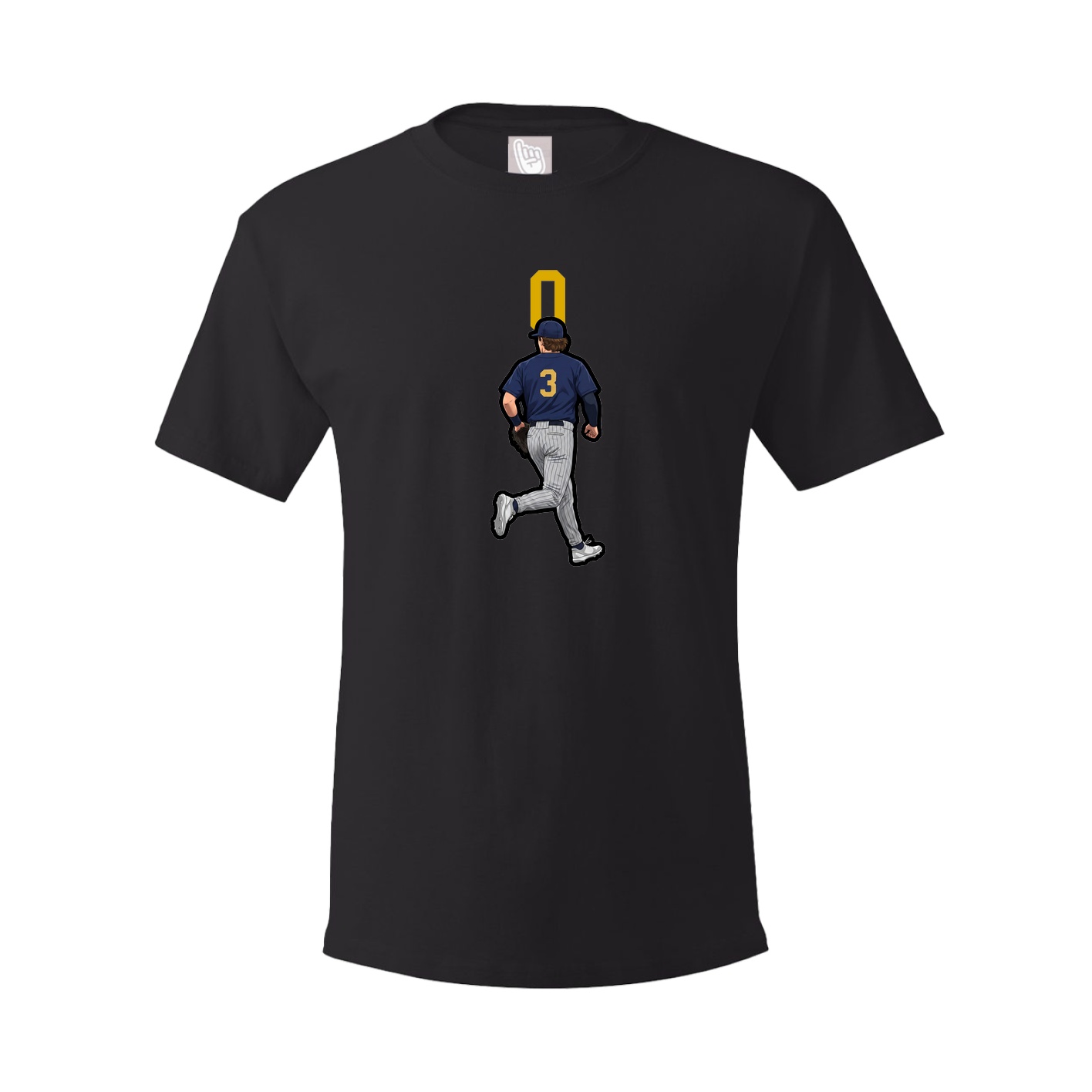 Tee — Number Top in Black