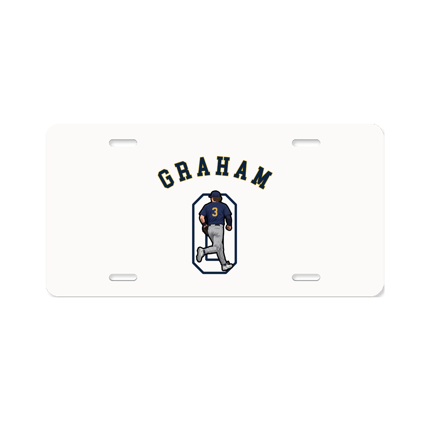 License Plate — Shirsey Arch in Classic