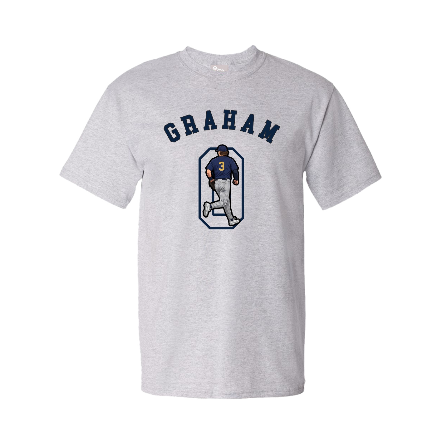 Youth Tee — Shirsey Arch in Grey
