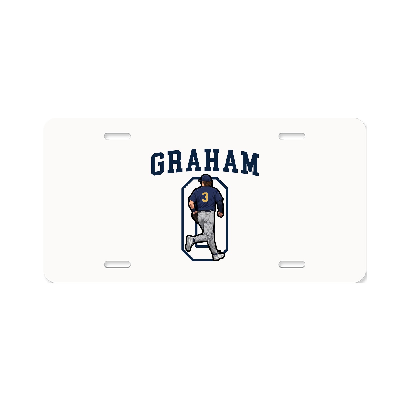 Aluminum License Plate