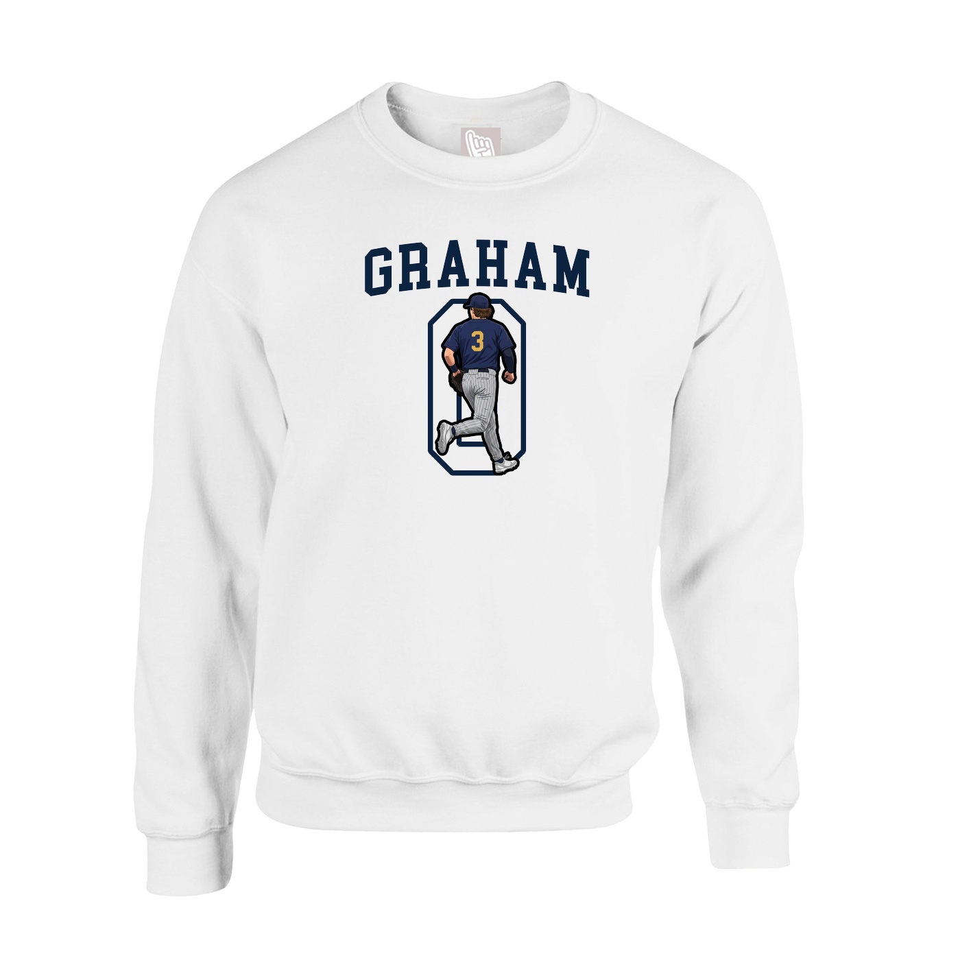 Fleece Crew — Shirsey in White